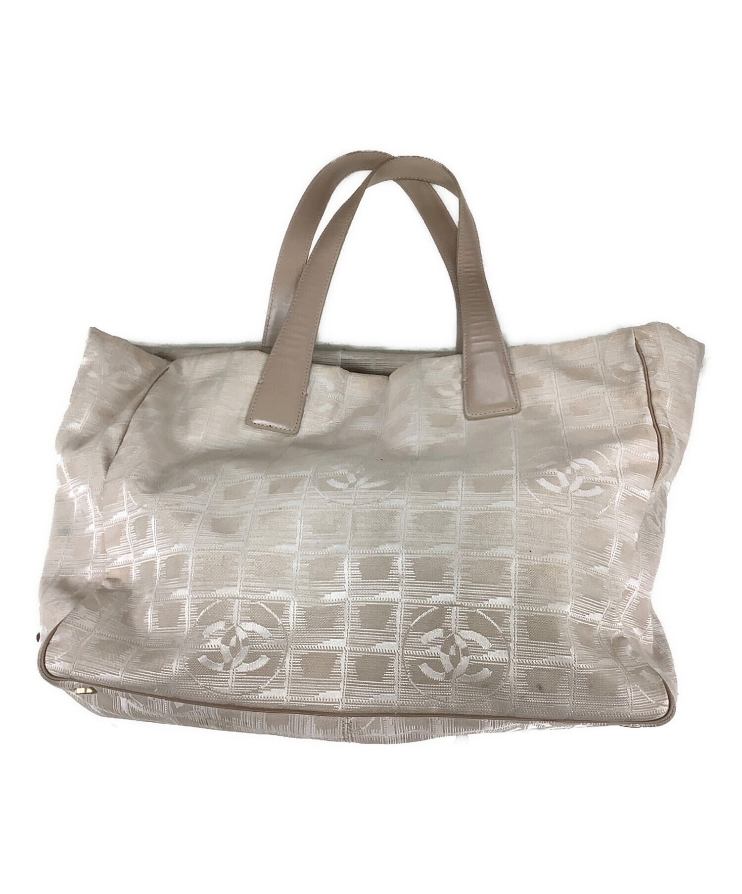 中古・古着通販】CHANEL (シャネル) トートバッグ ベージュ｜ブランド 