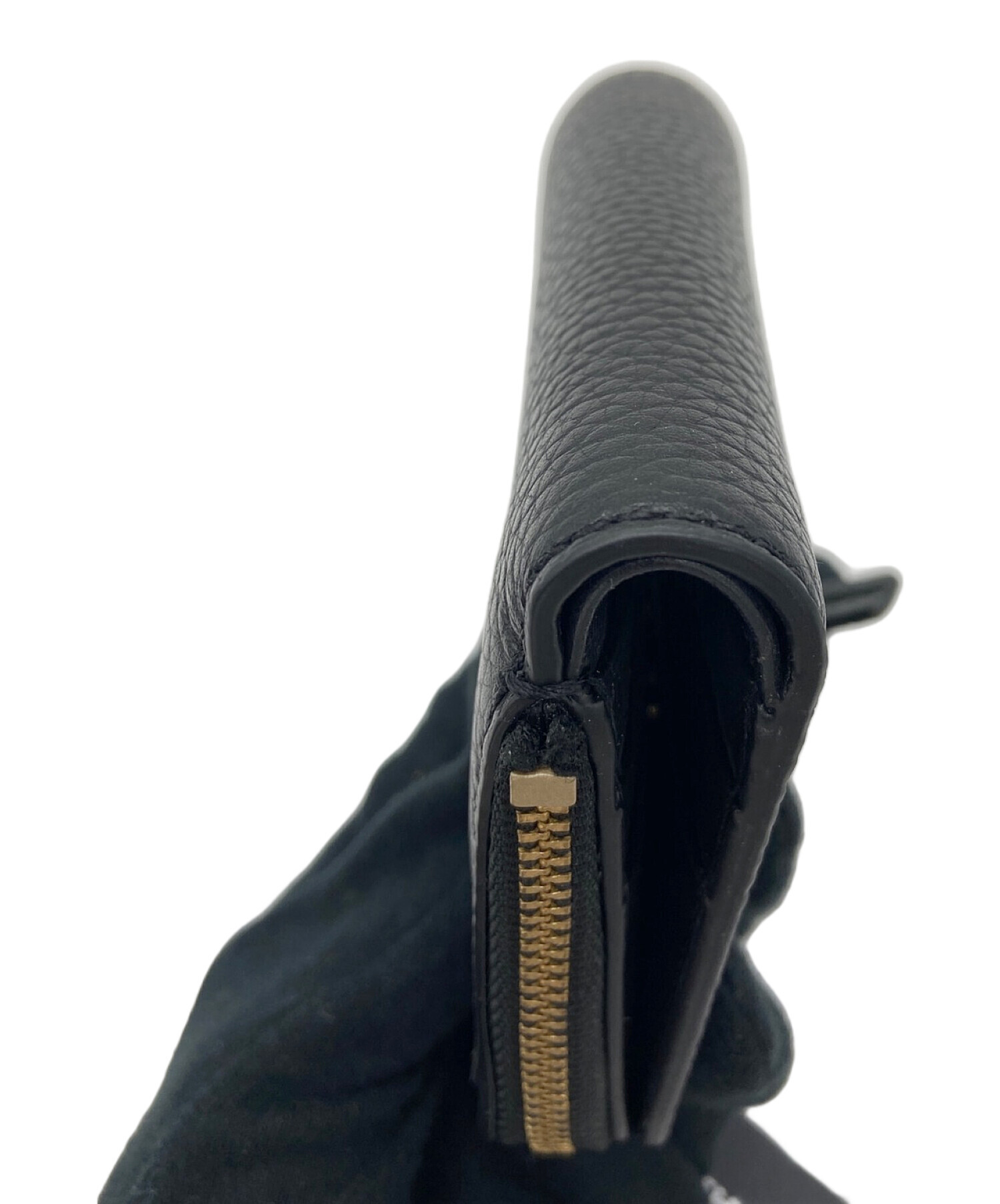 MARC JACOBS マーク ジェイコブス ザ ボールド オープンフェイス ウォレット 二つ折り長財布 Sランク【中古】 MARC JACOBS - MARC JACOBS マーク ジェイコブス ザ ボールド オープン