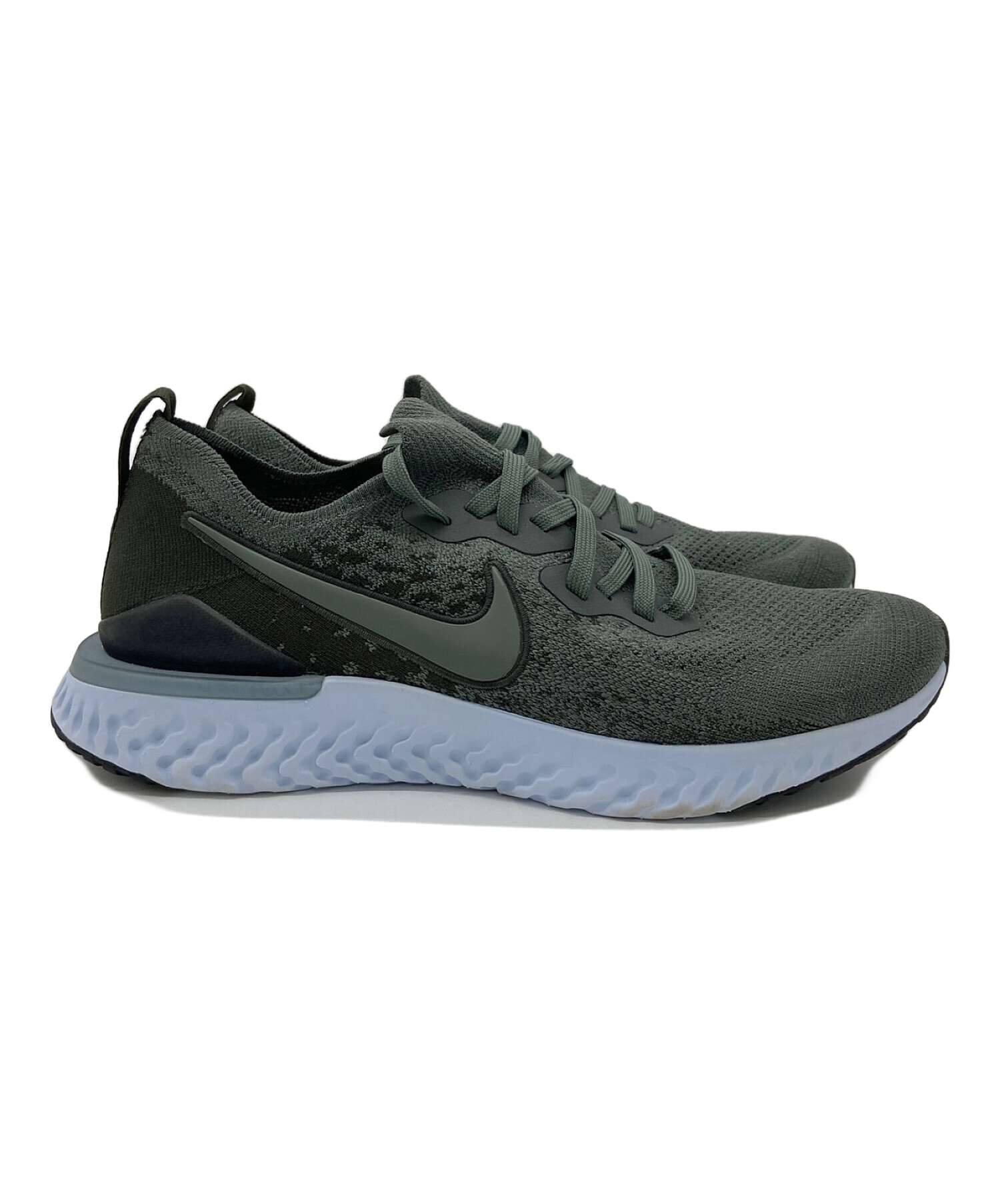 中古・古着通販】NIKE (ナイキ) ランニングシューズ グリーン サイズ 