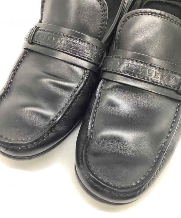 中古・古着通販】LOUIS VUITTON (ルイ ヴィトン) ローファー ブラック