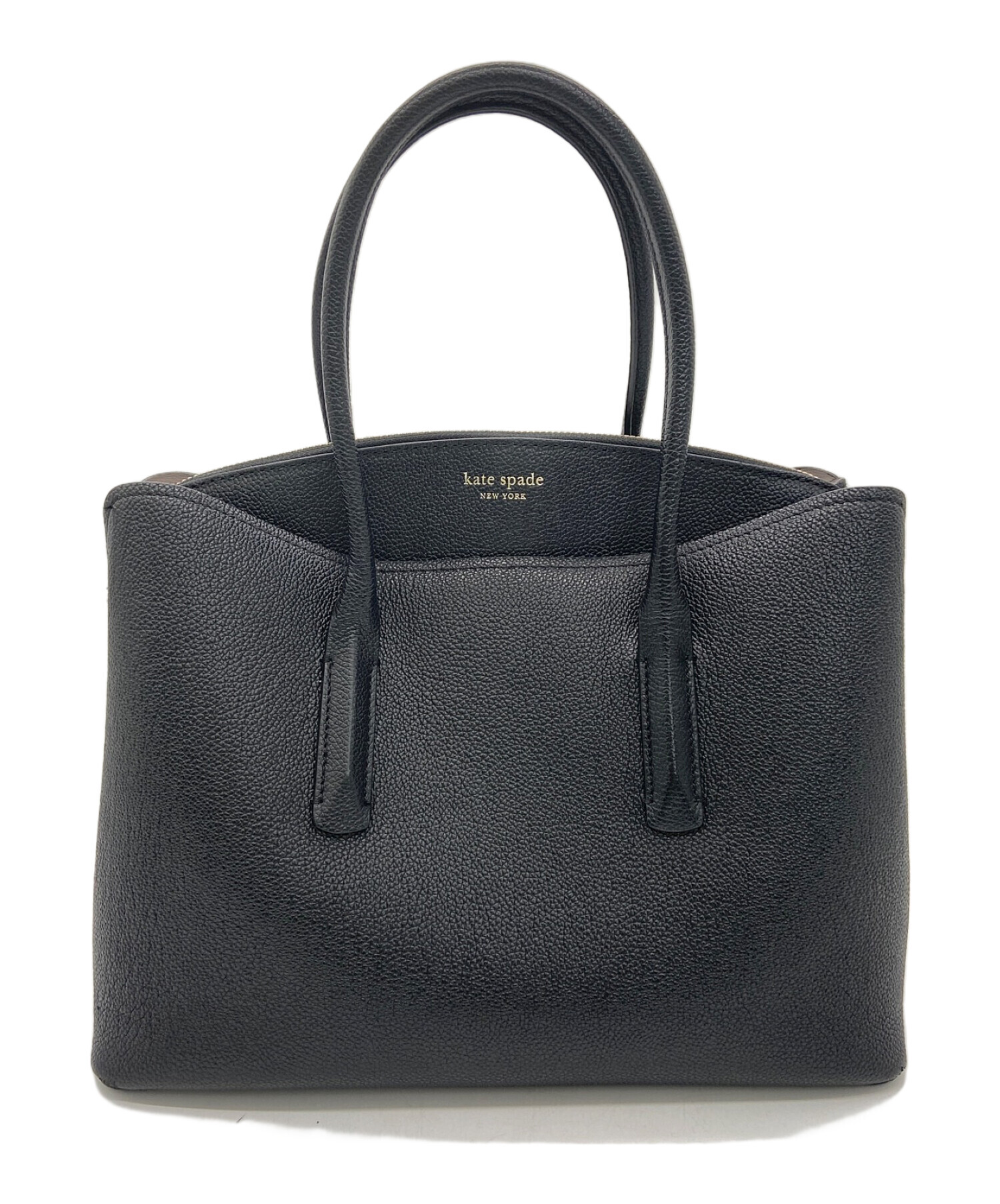 中古・古着通販】Kate Spade (ケイトスペード) ハンドバッグ ブラック 