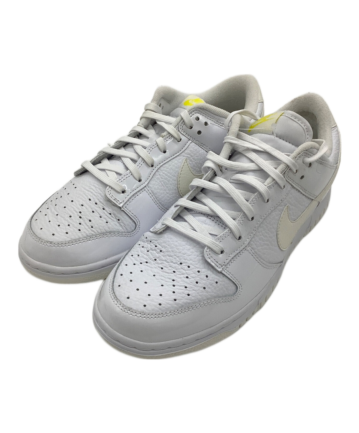 中古・古着通販】NIKE (ナイキ) WMNS Dunk Low ホワイト サイズ:27cm 