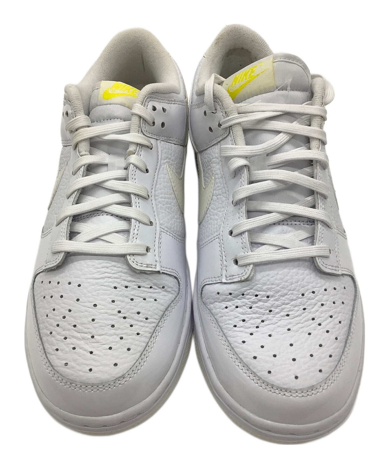 中古・古着通販】NIKE (ナイキ) WMNS Dunk Low ホワイト サイズ 中古・古着通販】NIKE (ナイキ) WMNS Dunk Low ホワイト サイズ