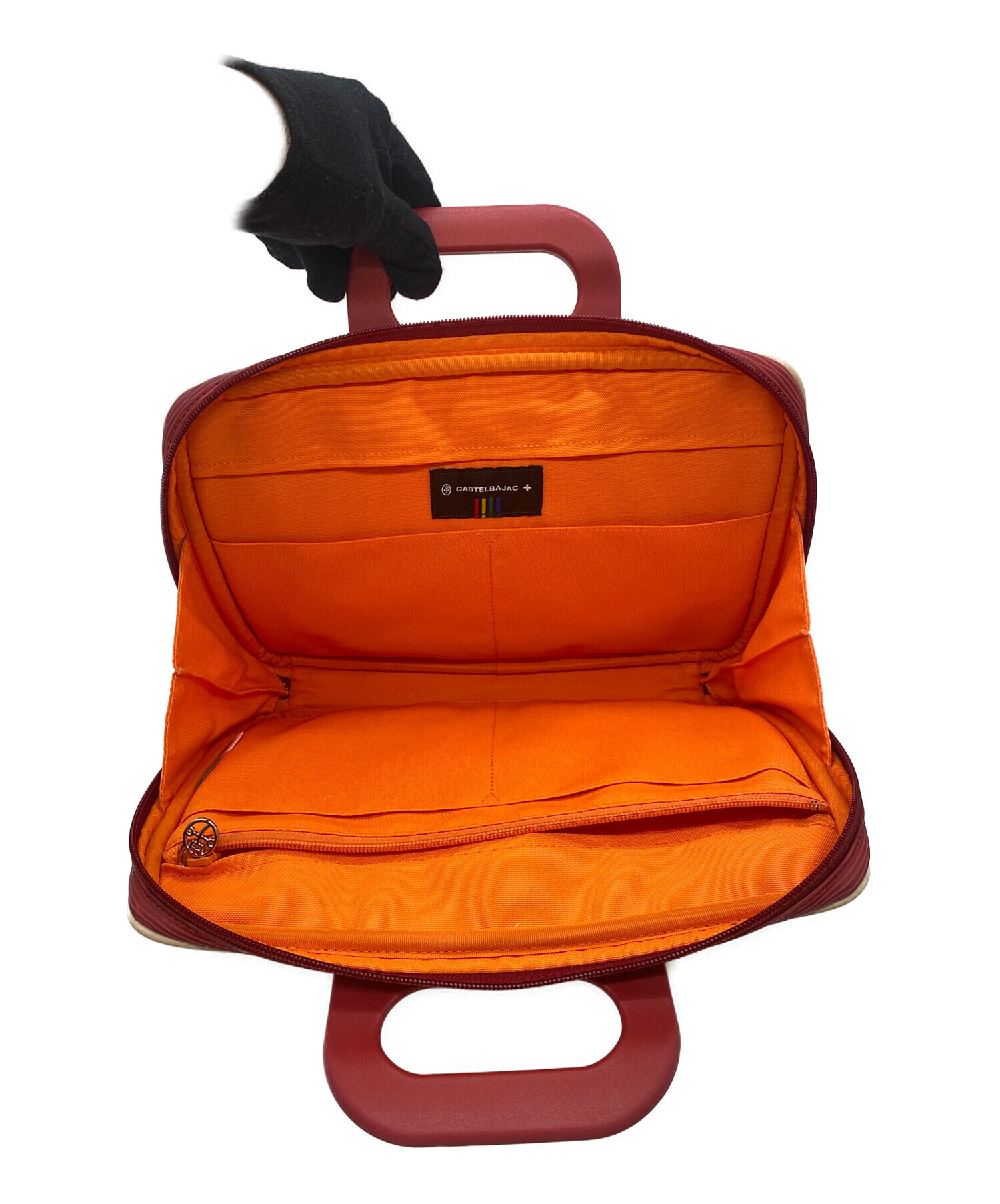 ポンページ‼️廃盤品‼️CASTELBAJAC レッド バッグ 中古・古着通販】CASTELBAJAC (カステルバジャック) ビジネスバッグ