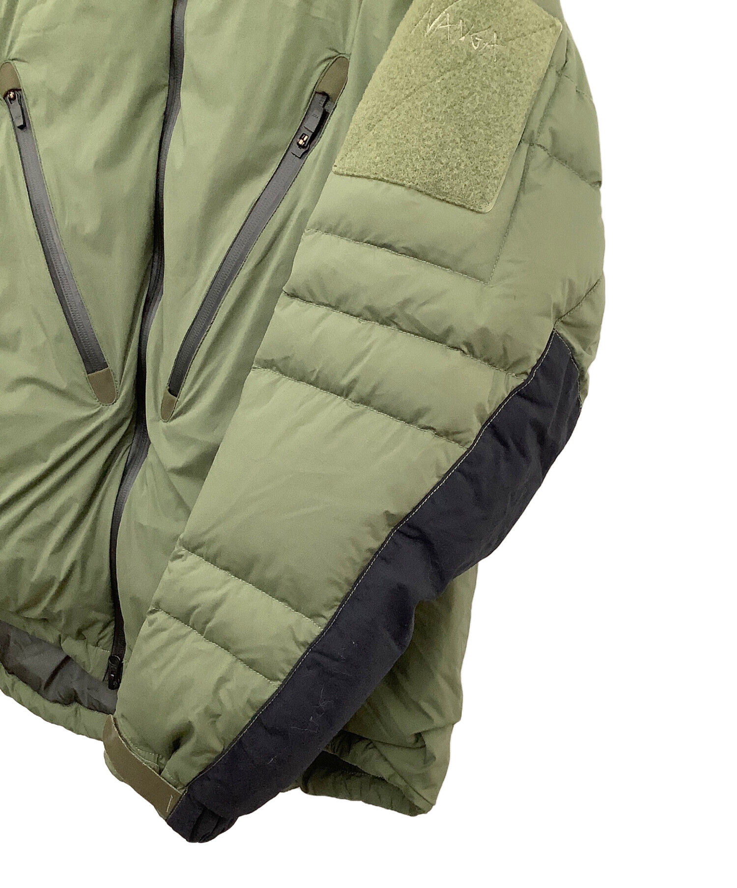 中古・古着通販】NANGA (ナンガ) ダウンジャケット グリーン サイズ:2