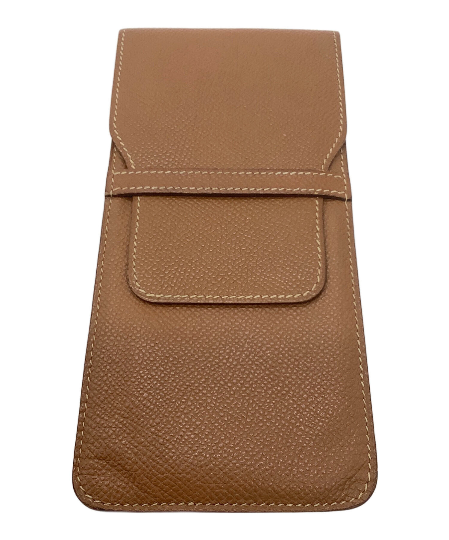 中古・古着通販】HERMES (エルメス) 眼鏡ケース ブラウン｜ブランド