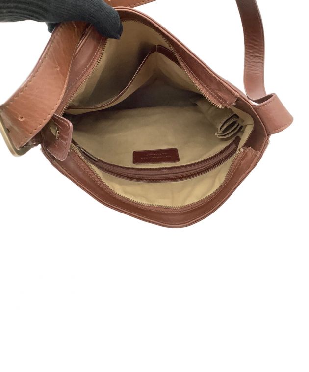 中古・古着通販】MOTHERHOUSE (マザーハウス) レザーショルダーバッグ