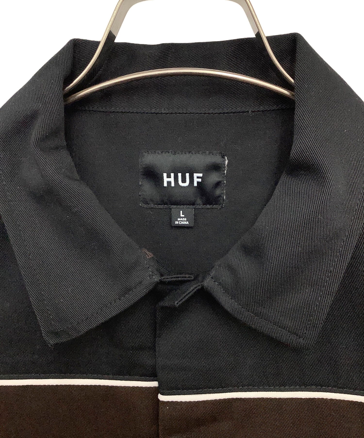 中古・古着通販】HUF (ハフ) Dickies (ディッキーズ) ワークシャツ 
