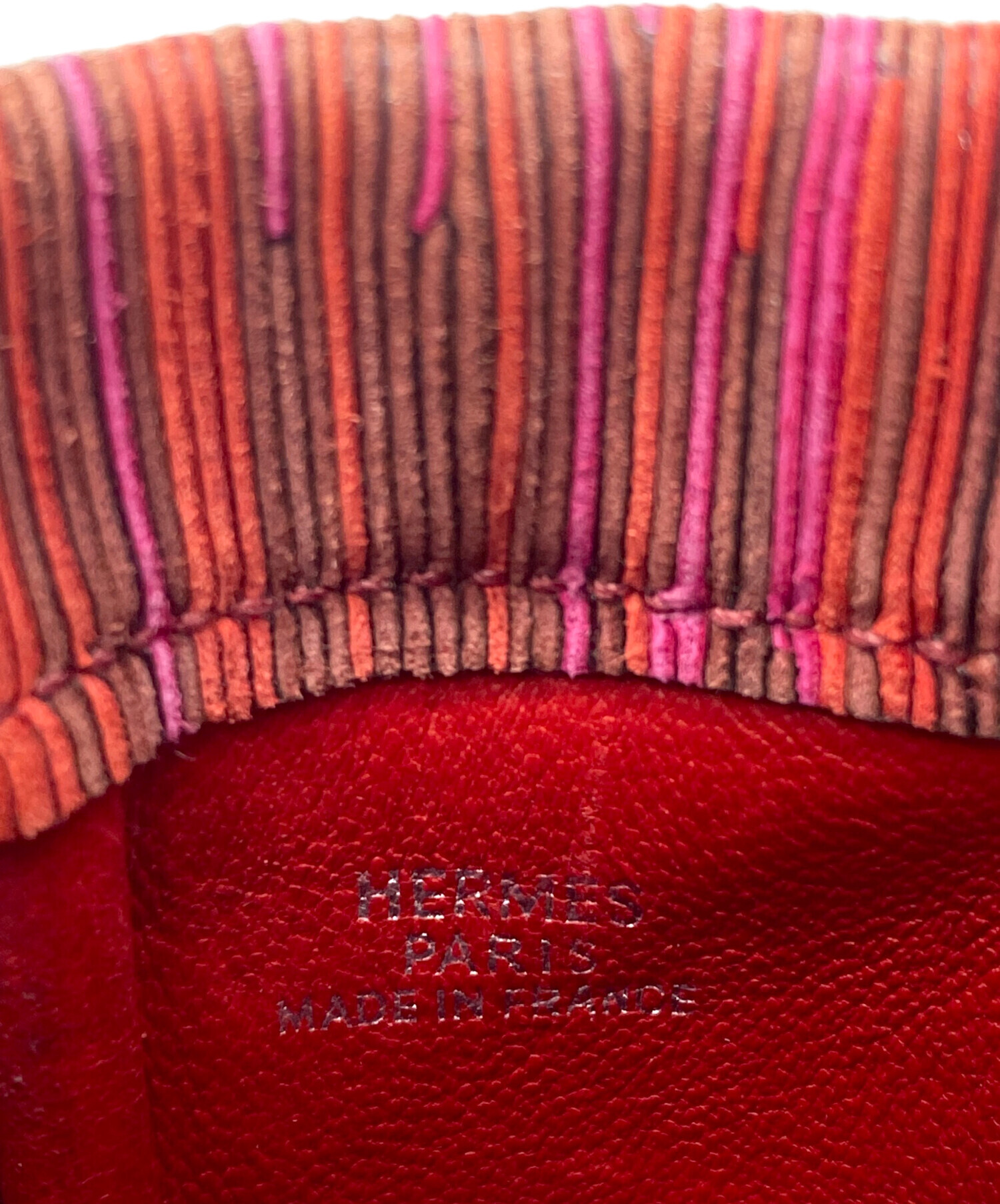 中古・古着通販】HERMES (エルメス) マルチケース レッド｜ブランド