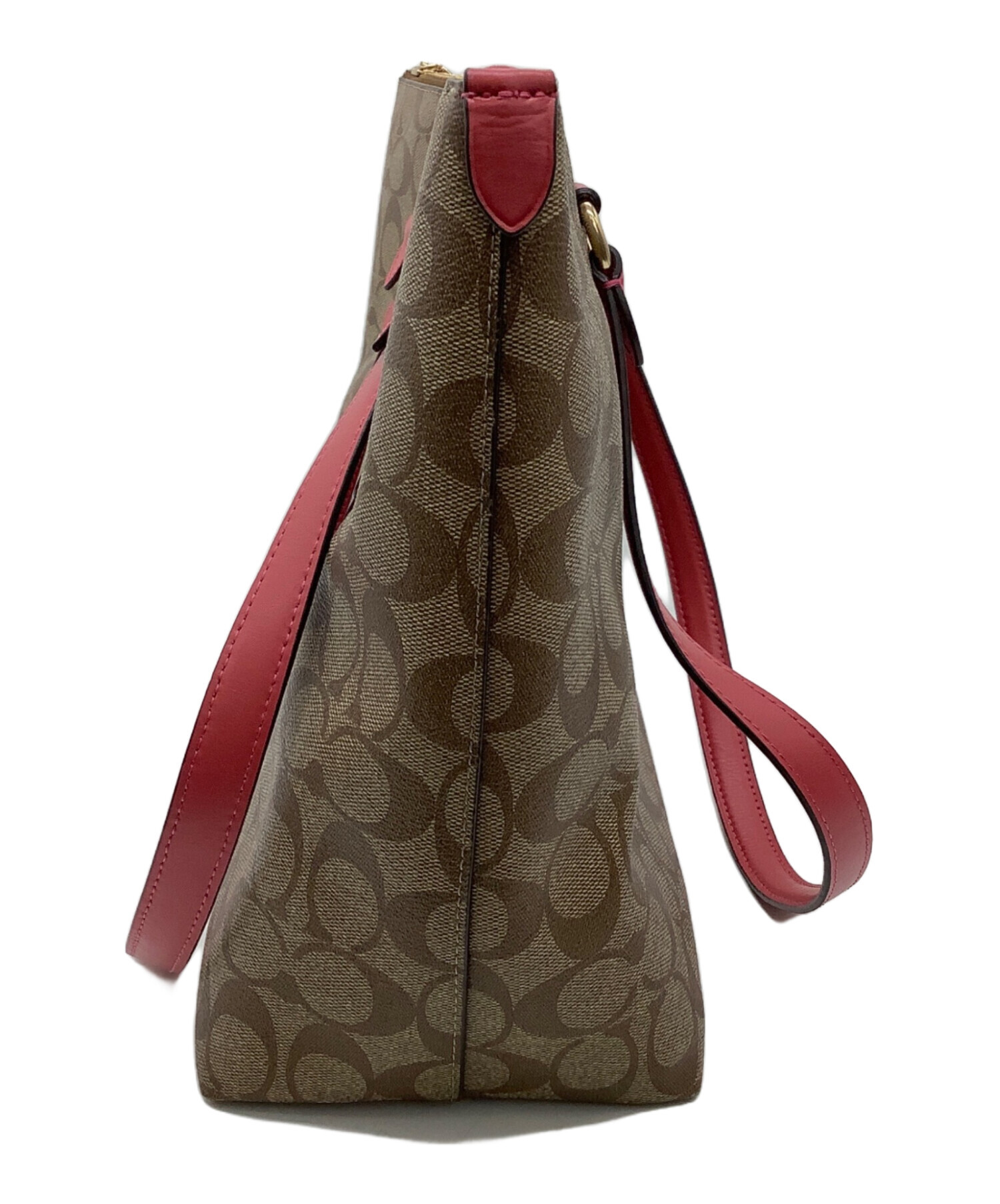 中古・古着通販】COACH (コーチ) トートバッグ ブラウン｜ブランド