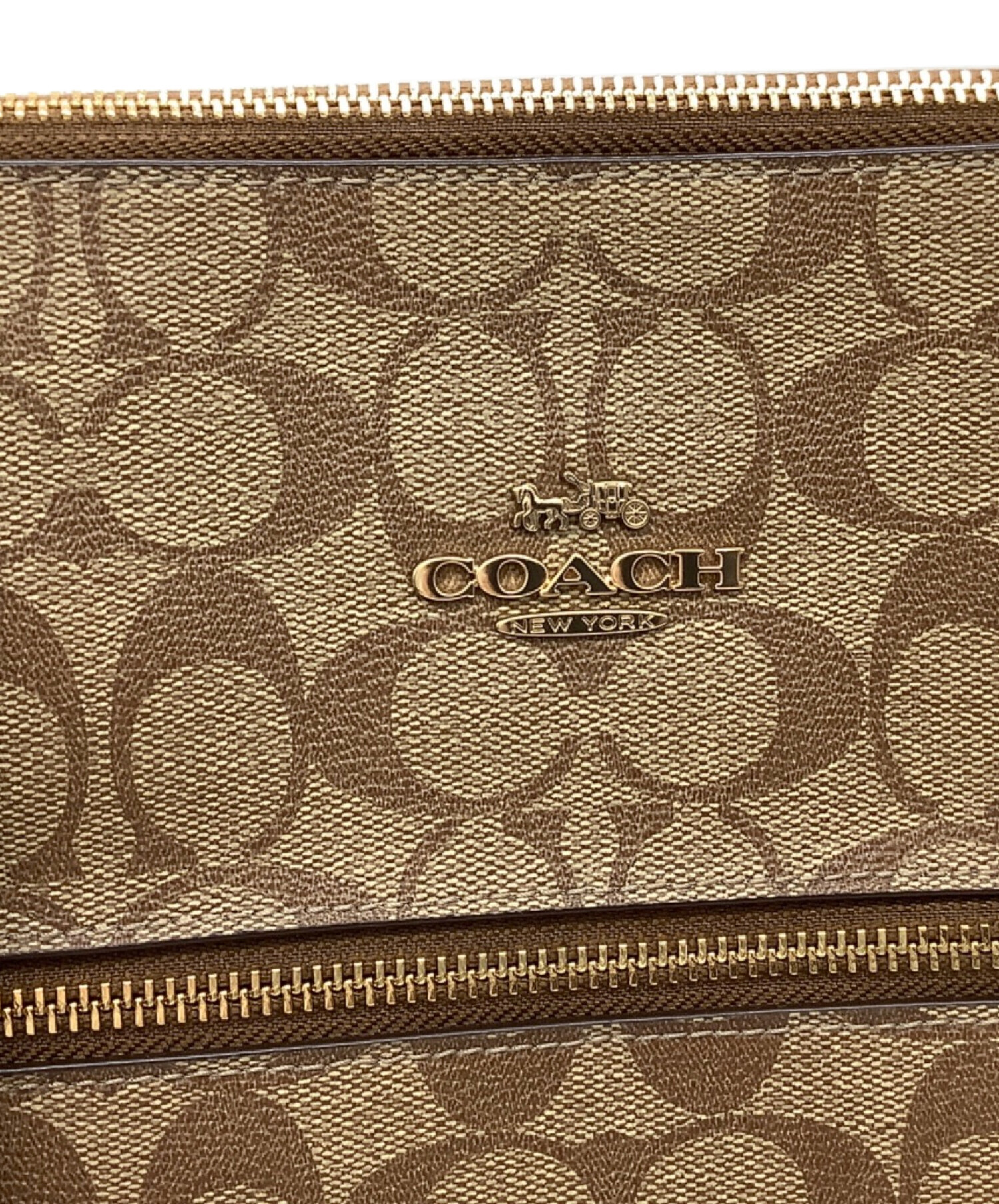 中古・古着通販】COACH (コーチ) トートバッグ ブラウン｜ブランド
