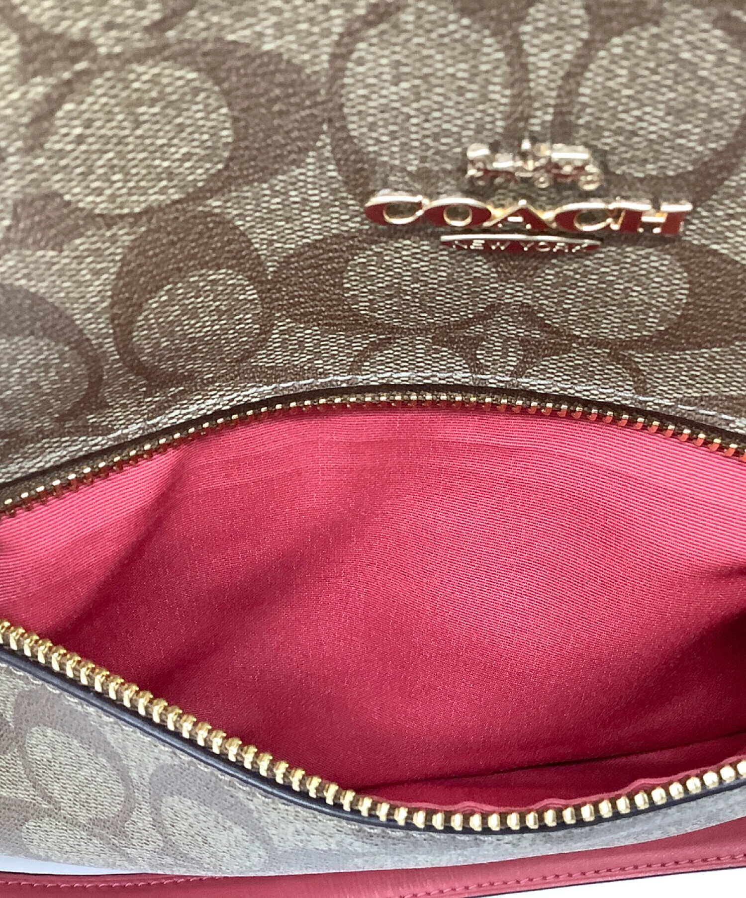 中古・古着通販】COACH (コーチ) トートバッグ ブラウン｜ブランド