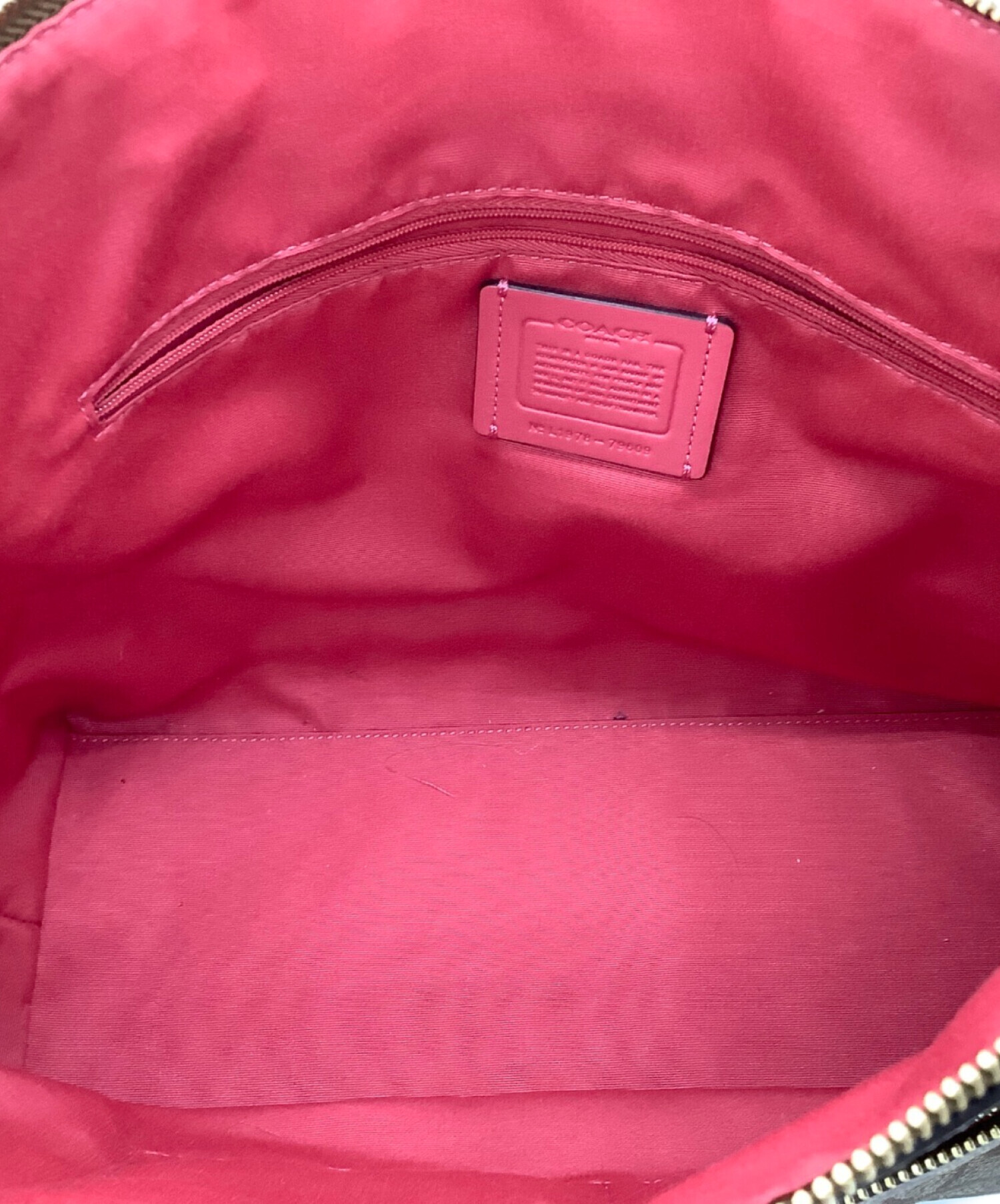 中古・古着通販】COACH (コーチ) トートバッグ ブラウン｜ブランド