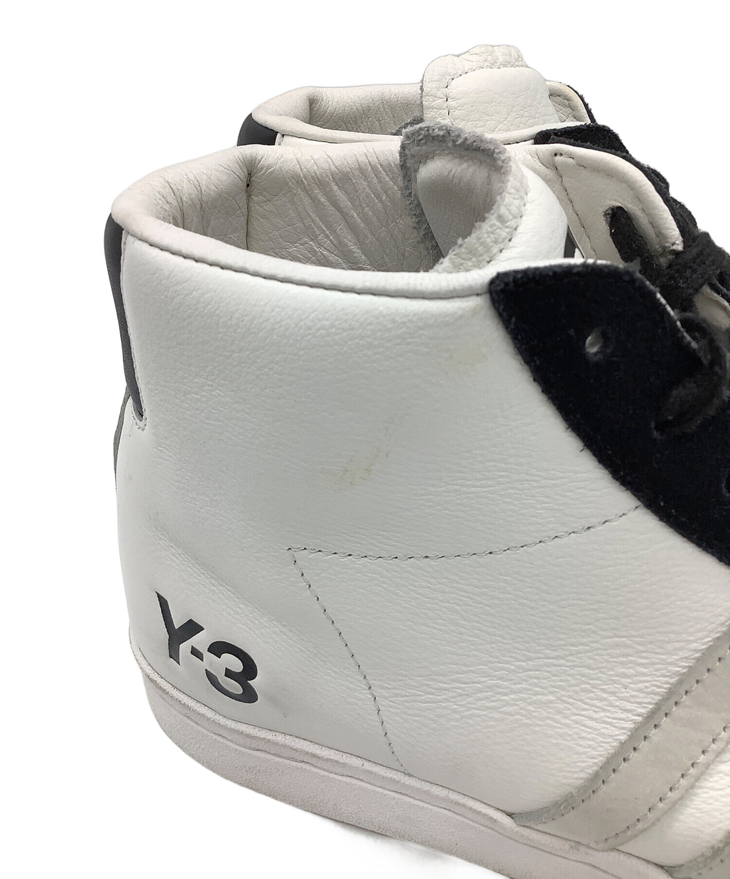 中古・古着通販】Y-3 (ワイスリー) ハイカットスニーカー ホワイト 