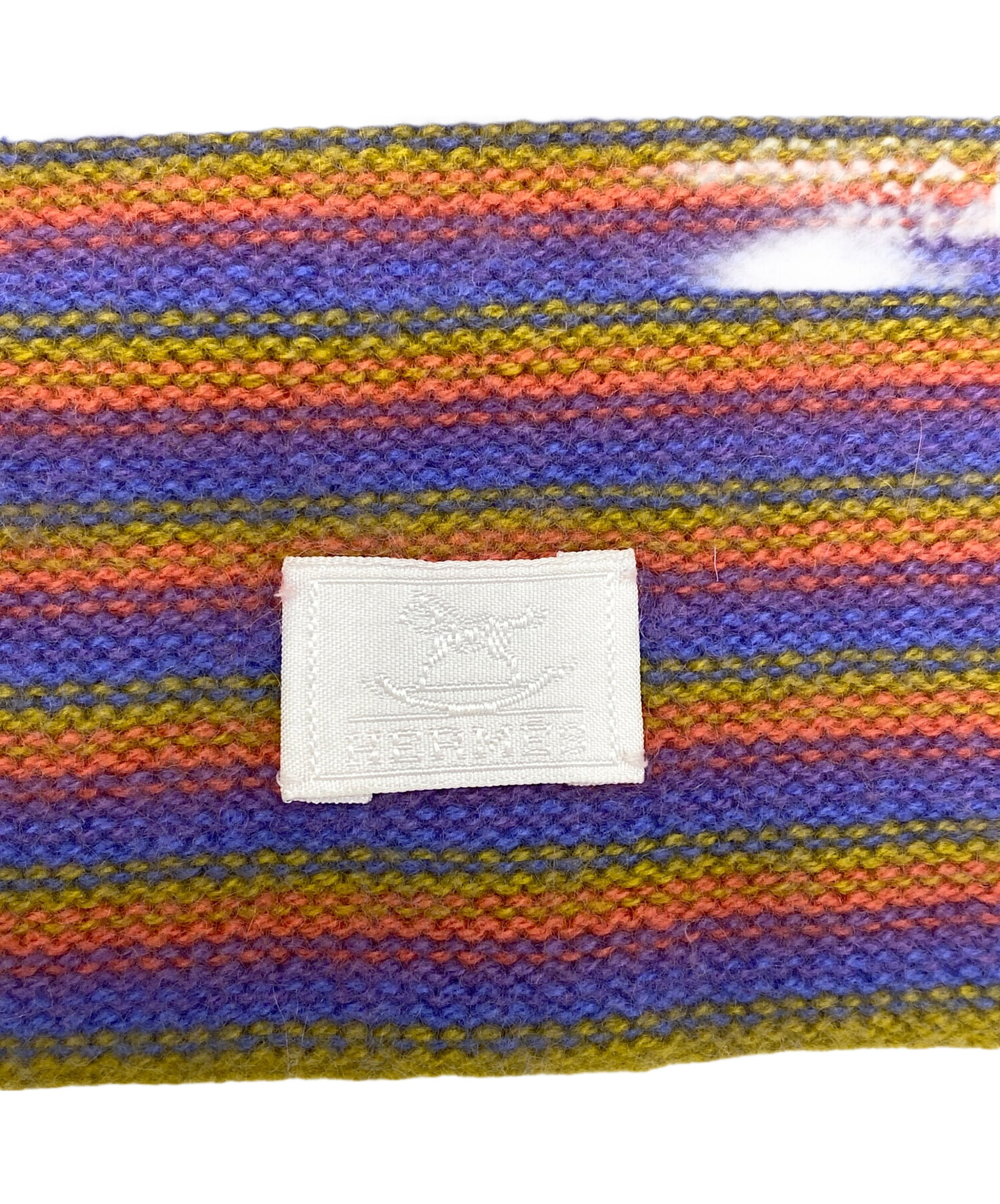 未使用品 エルメス ベビーマフラー 中古・古着通販】HERMES (エルメス) ベビーマフラー マルチカラー