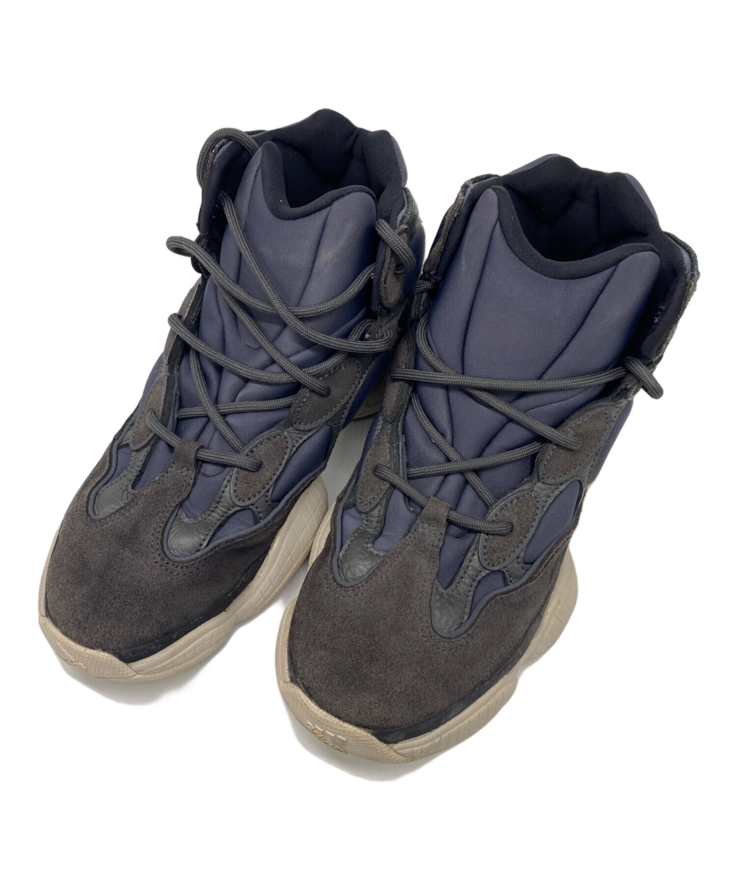 中古・古着通販】adidas (アディダス) ハイカットスニーカー ネイビー 