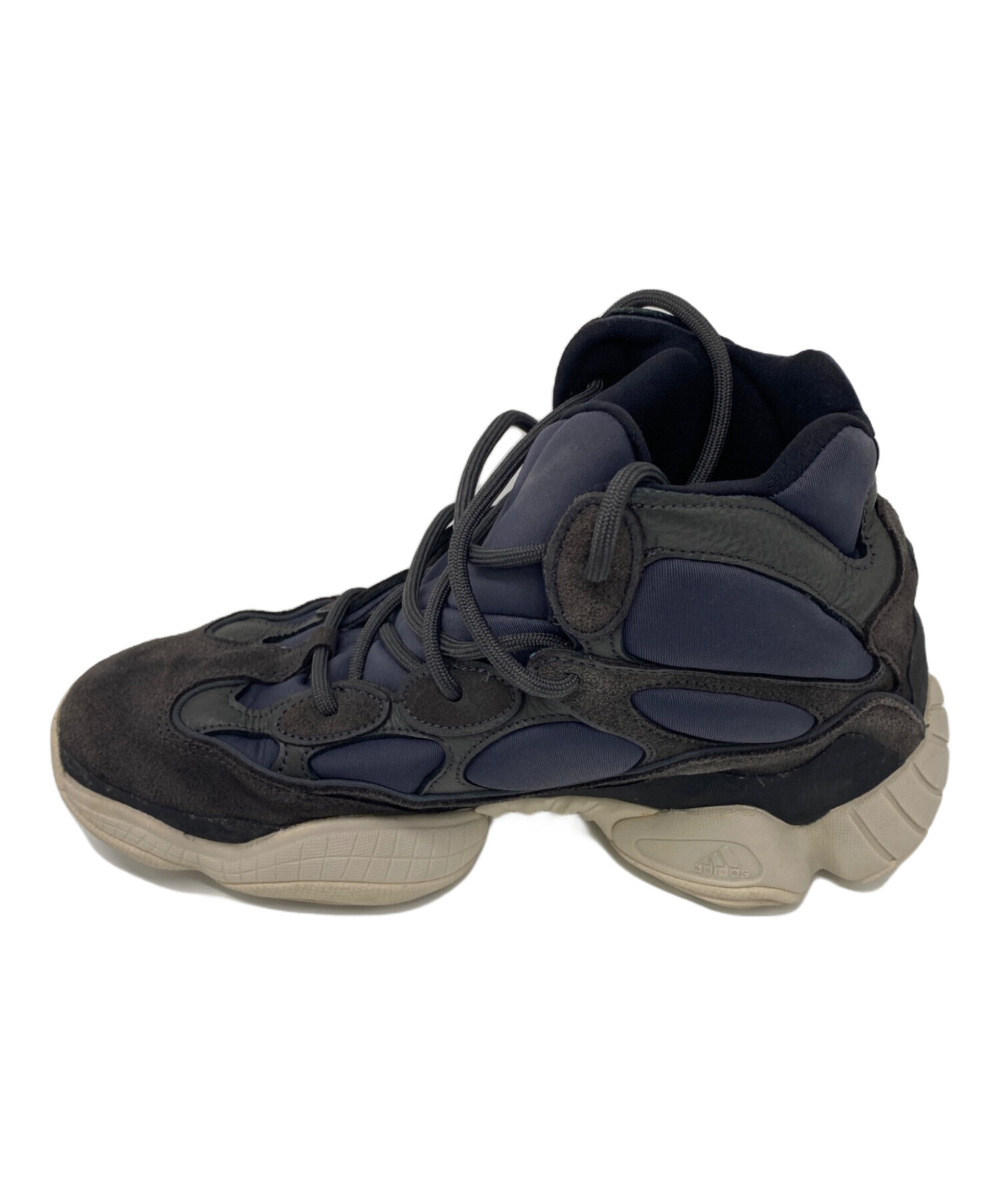 中古・古着通販】adidas (アディダス) ハイカットスニーカー ネイビー 