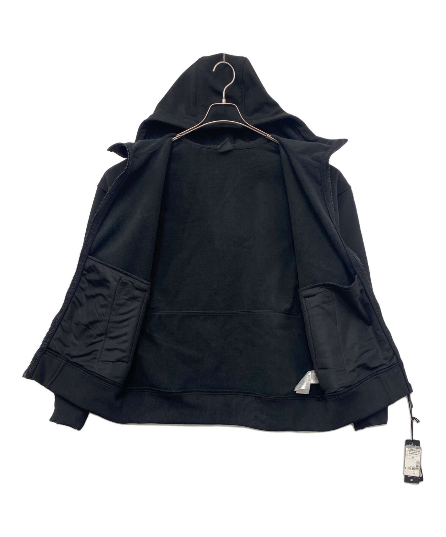 中古・古着通販】RYZ (ライズ) ジップパーカー ブラック サイズ:M 未