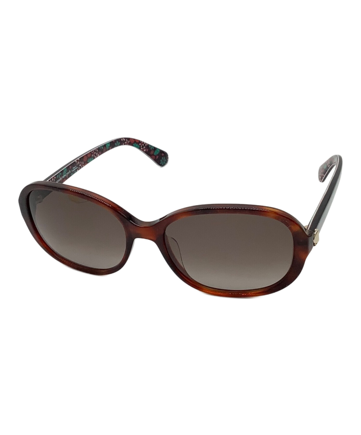 kate spade NEW YORK ケイトスペード サングラスブラウン上品 中古・古着通販】Kate Spade (ケイトスペード) サングラス ブラウン