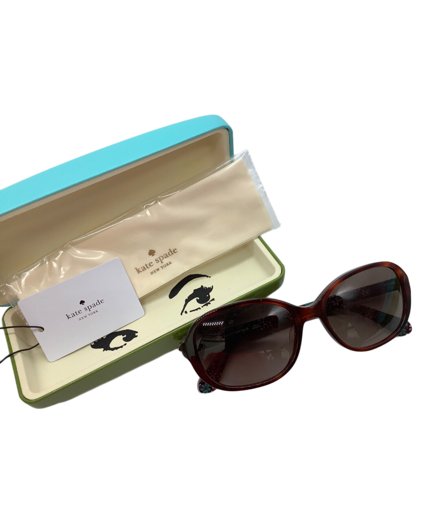 kate spade NEW YORK ケイトスペード サングラスブラウン上品 中古・古着通販】Kate Spade (ケイトスペード) サングラス ブラウン