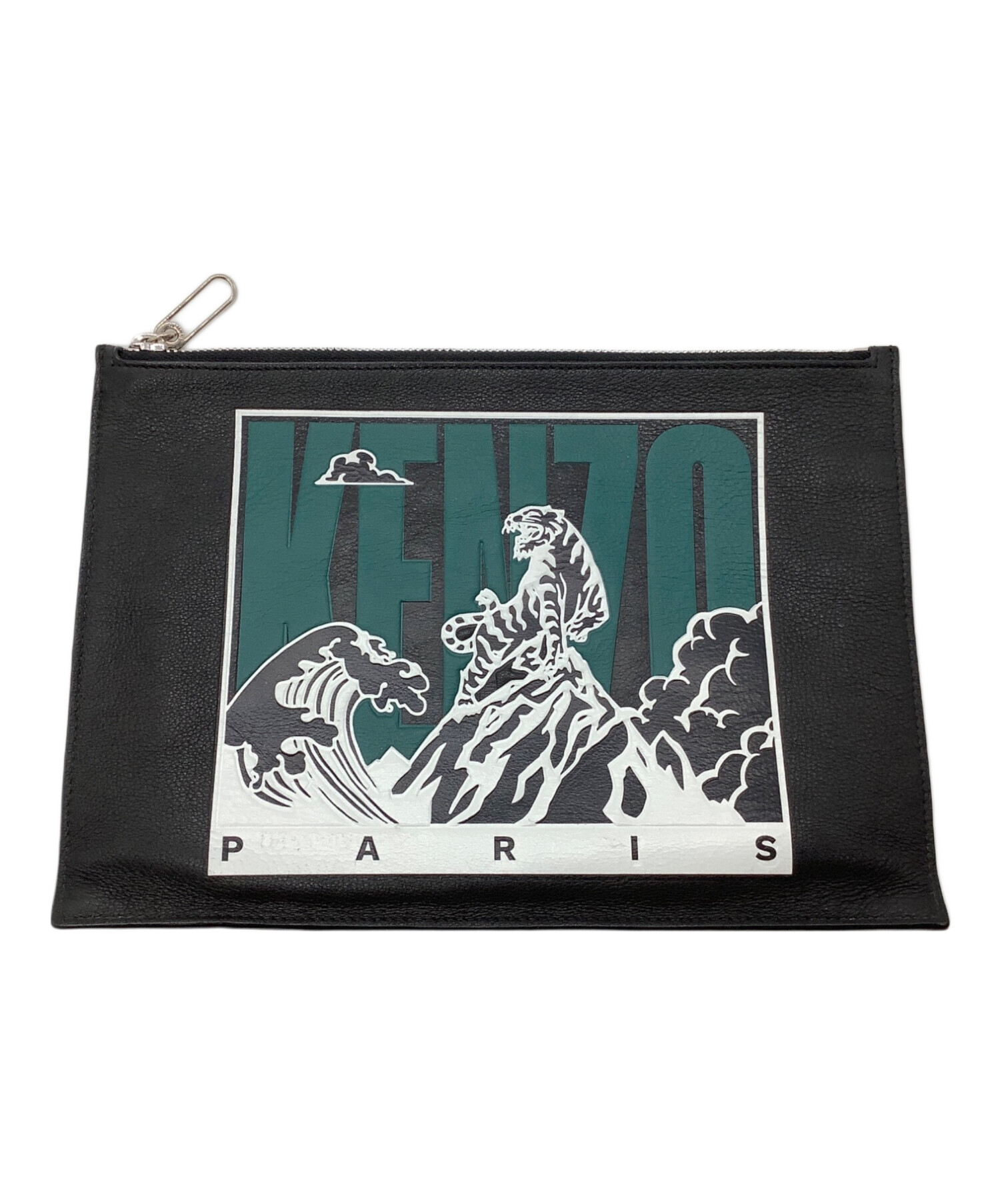 中古・古着通販】KENZO (ケンゾー) クラッチバッグ ブラック｜ブランド