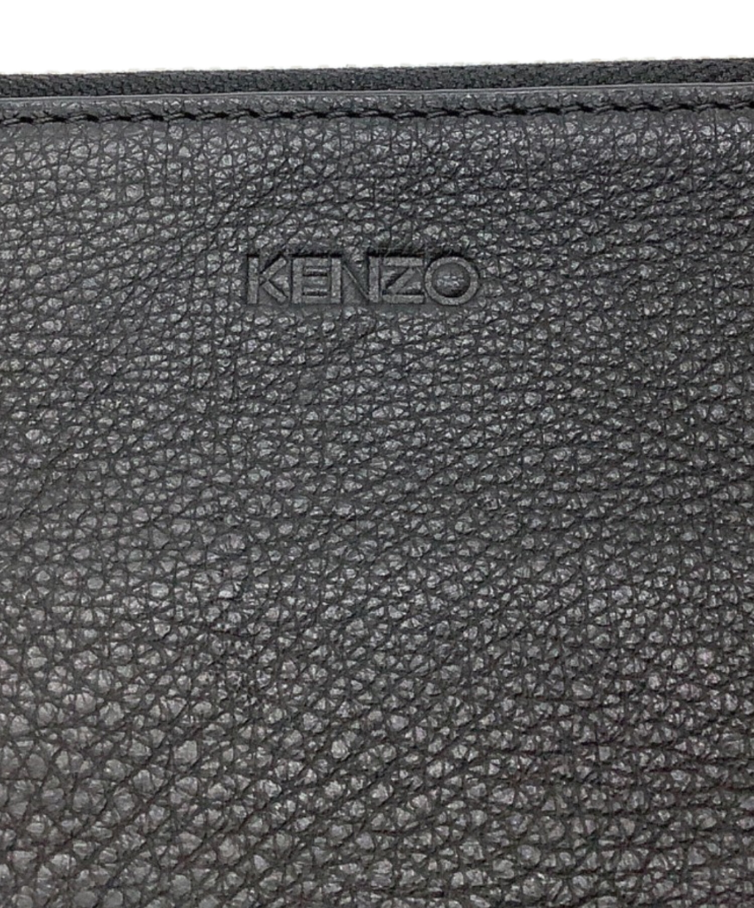 中古・古着通販】KENZO (ケンゾー) クラッチバッグ ブラック｜ブランド