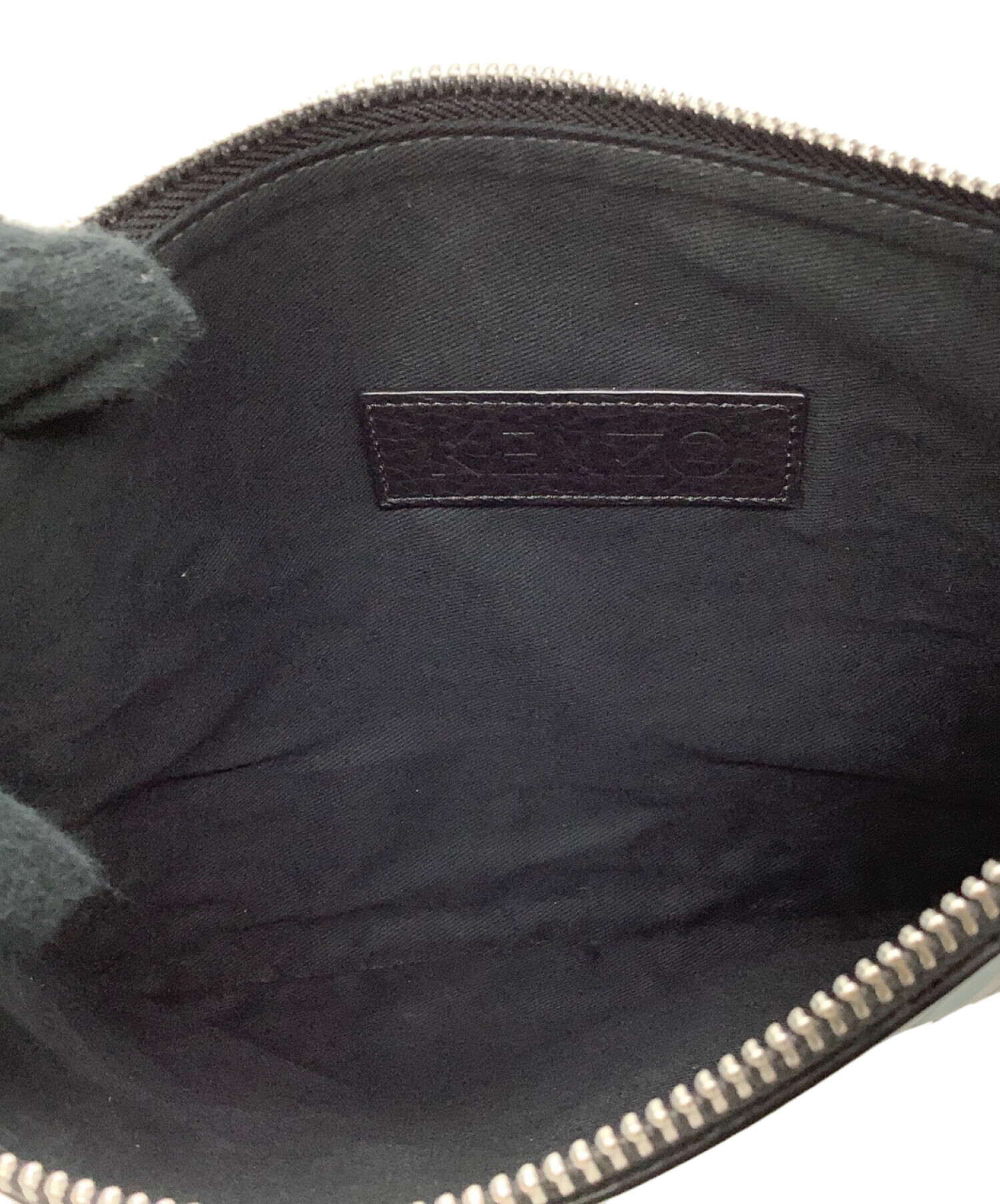 中古・古着通販】KENZO (ケンゾー) クラッチバッグ ブラック｜ブランド