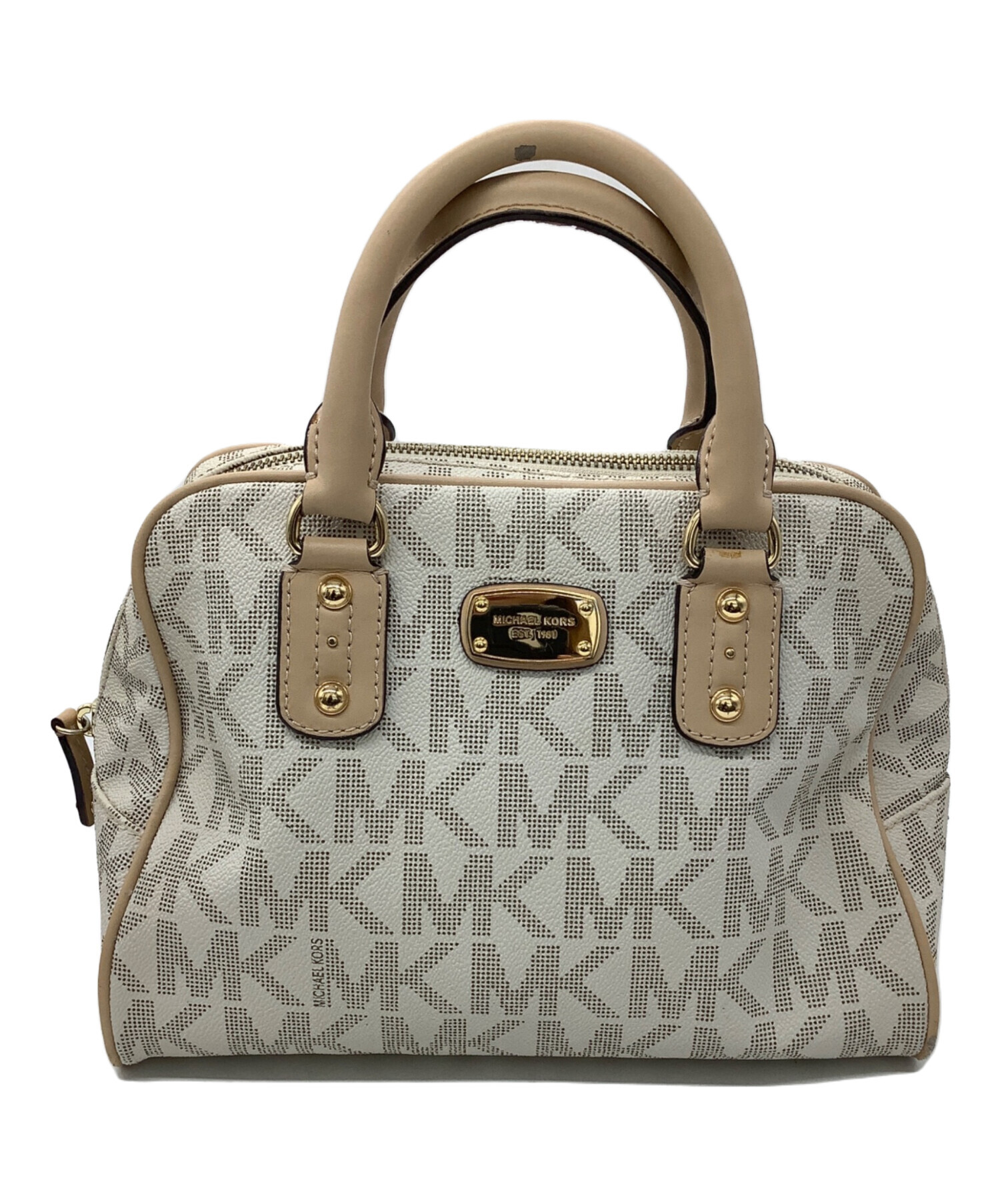 中古・古着通販】MICHAEL KORS (マイケルコース) 2WAYバッグ ホワイト