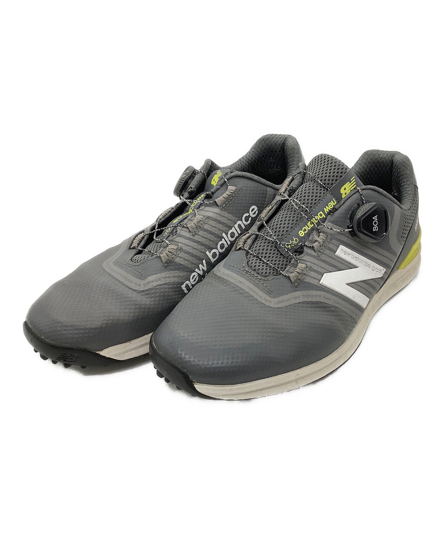 中古・古着通販】NEW BALANCE (ニューバランス) ゴルフシューズ グレー 