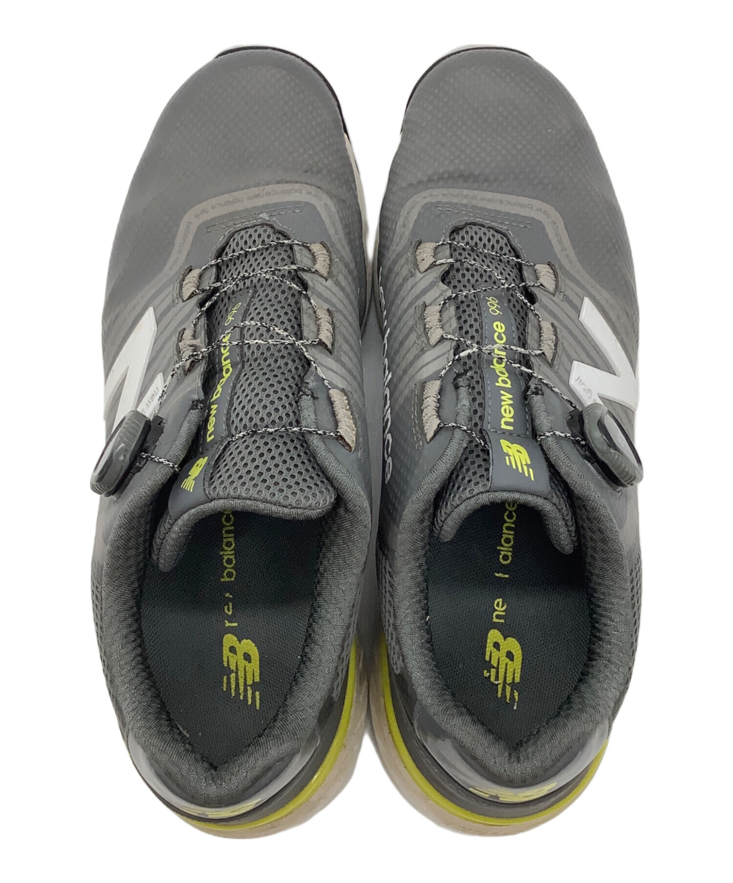 中古・古着通販】NEW BALANCE (ニューバランス) ゴルフシューズ グレー 