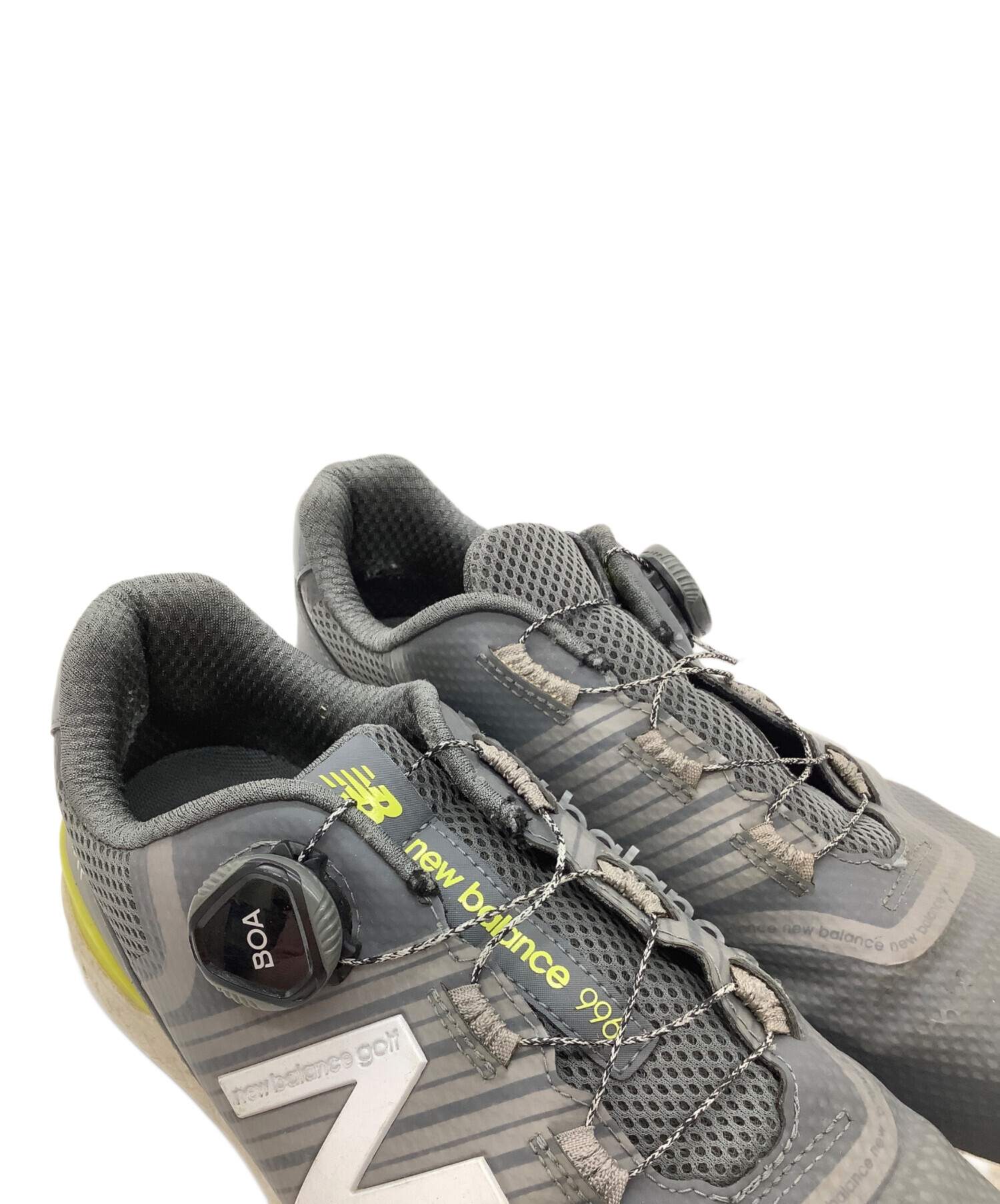中古・古着通販】NEW BALANCE (ニューバランス) ゴルフシューズ グレー 