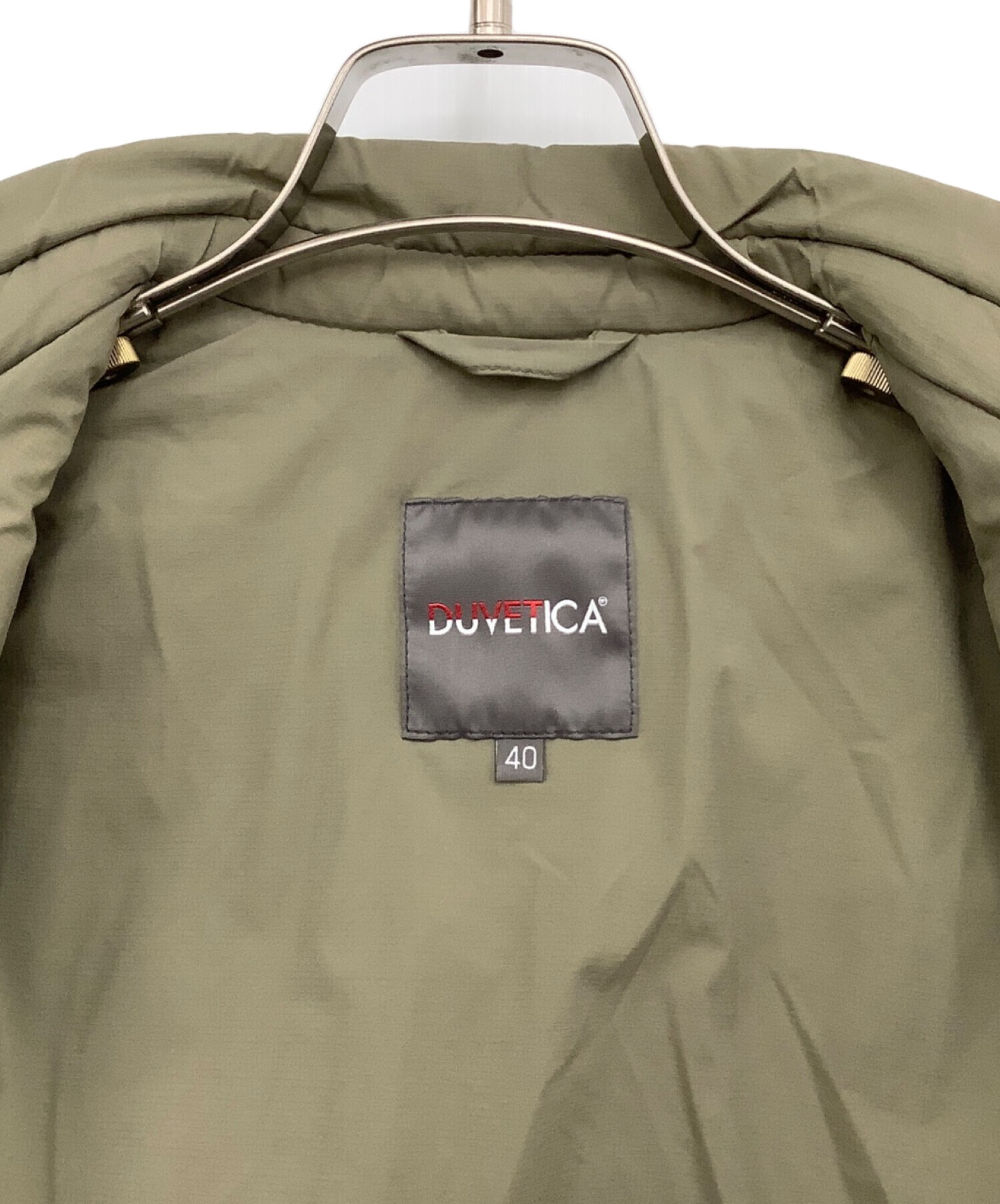 中古・古着通販】DUVETICA (デュベティカ) ダウンジャケット カーキ