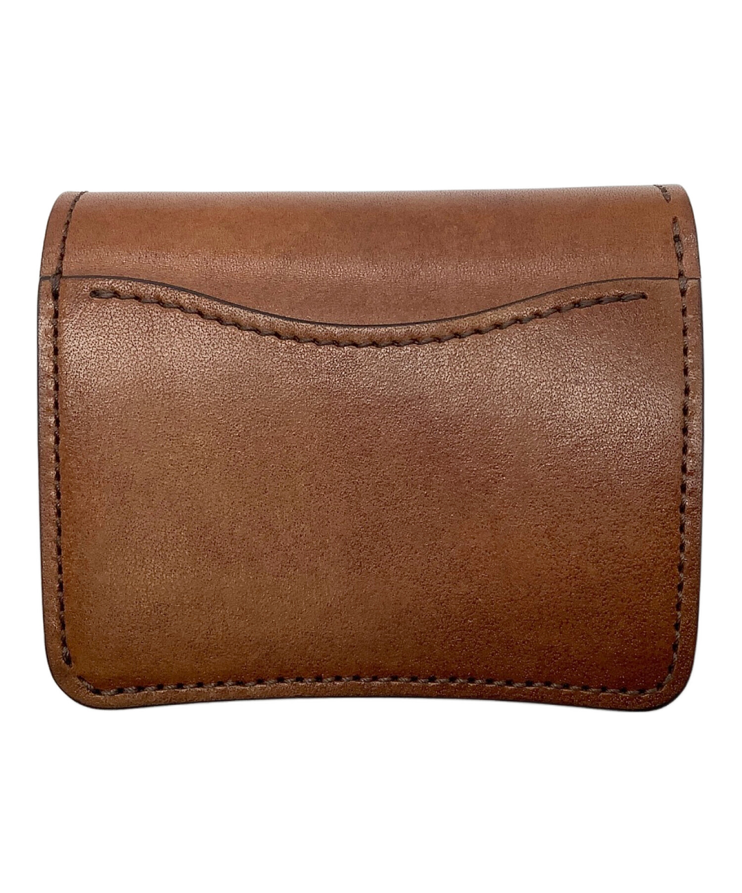 WILD SWANS 二つ折り財布 ブラウン 中古・古着通販】WILDSWANS (ワイルドスワンズ) 2つ折り財布