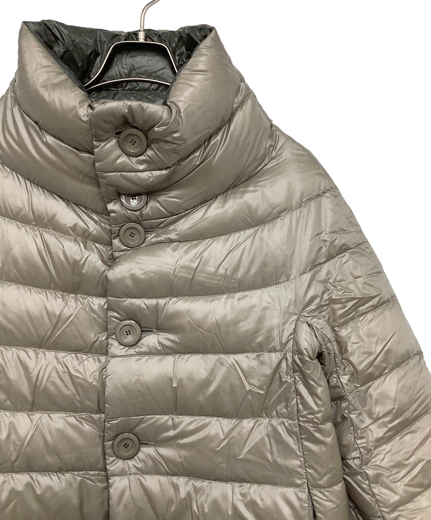 中古・古着通販】HERNO (ヘルノ) ダウンジャケット グレー サイズ:40