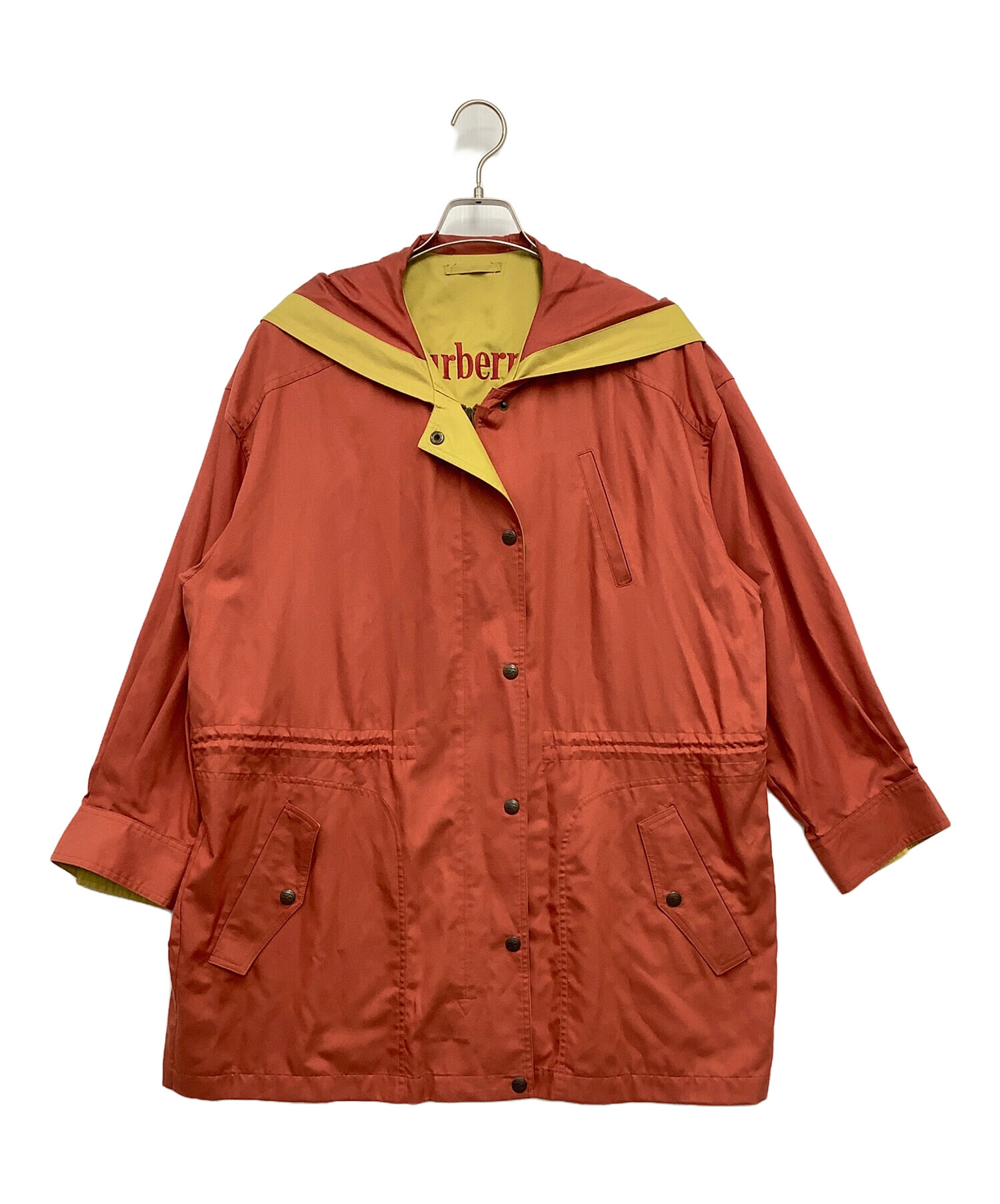 中古・古着通販】Burberry's (バーバリーズ) フード付ーコート レッド