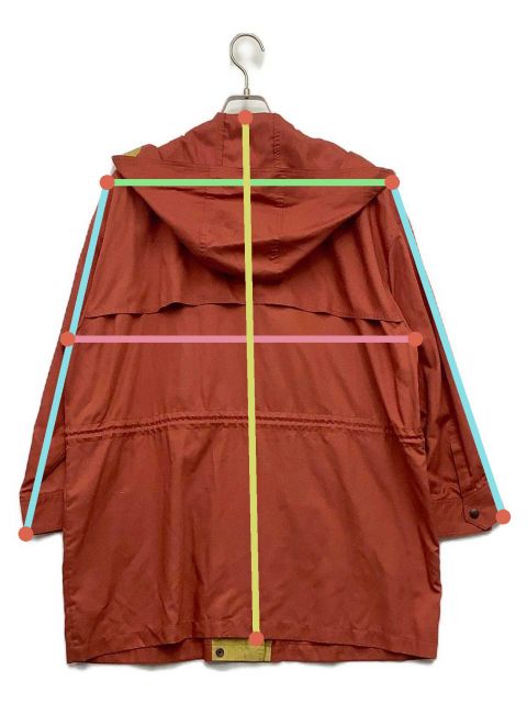 中古・古着通販】Burberry's (バーバリーズ) フード付ーコート レッド