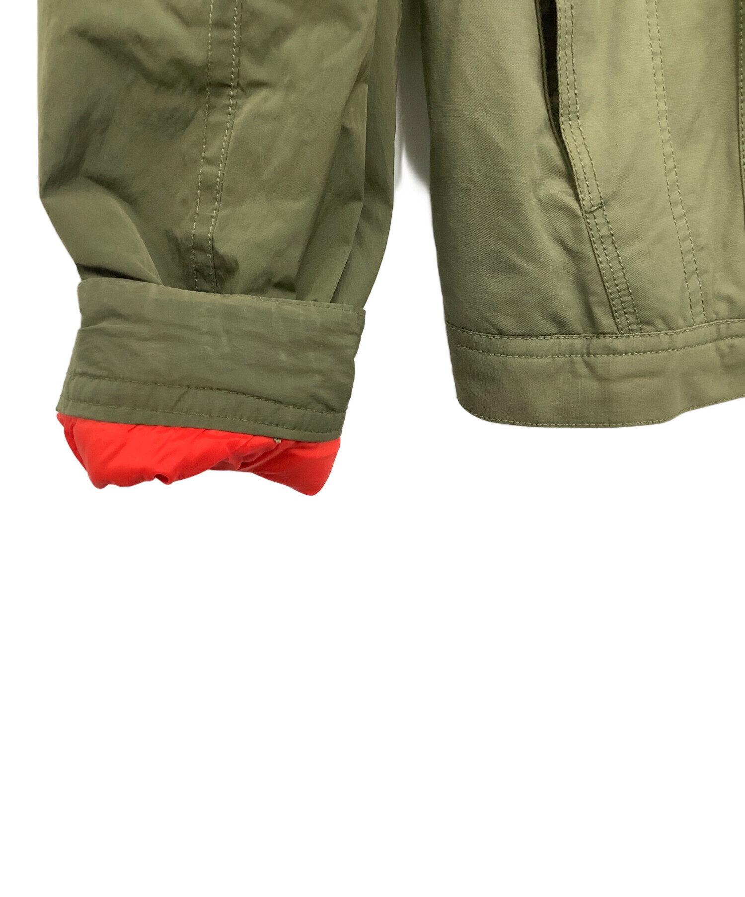 DIESEL フライトジャケット Sサイズ カーキ 中古・古着通販】DIESEL (ディーゼル) ジャケット カーキ サイズ:表記