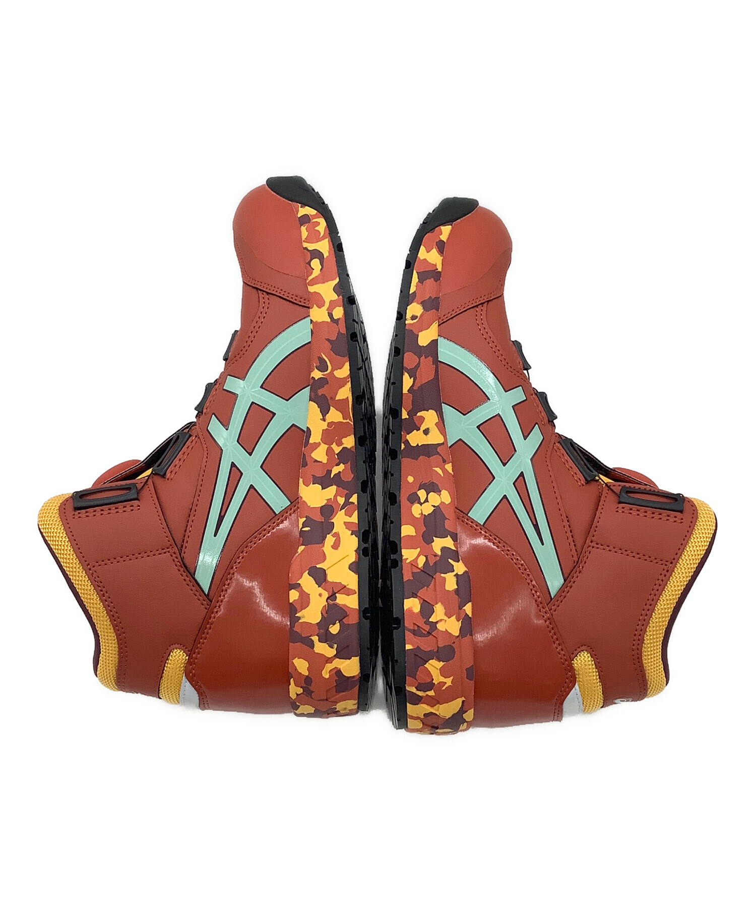 中古・古着通販】asics (アシックス) 安全靴 レッド サイズ:27cm