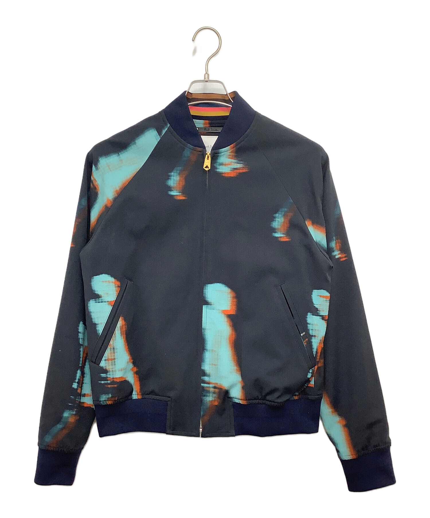 中古・古着通販】PAUL SMITH (ポールスミス) ジップブルゾン ブラック