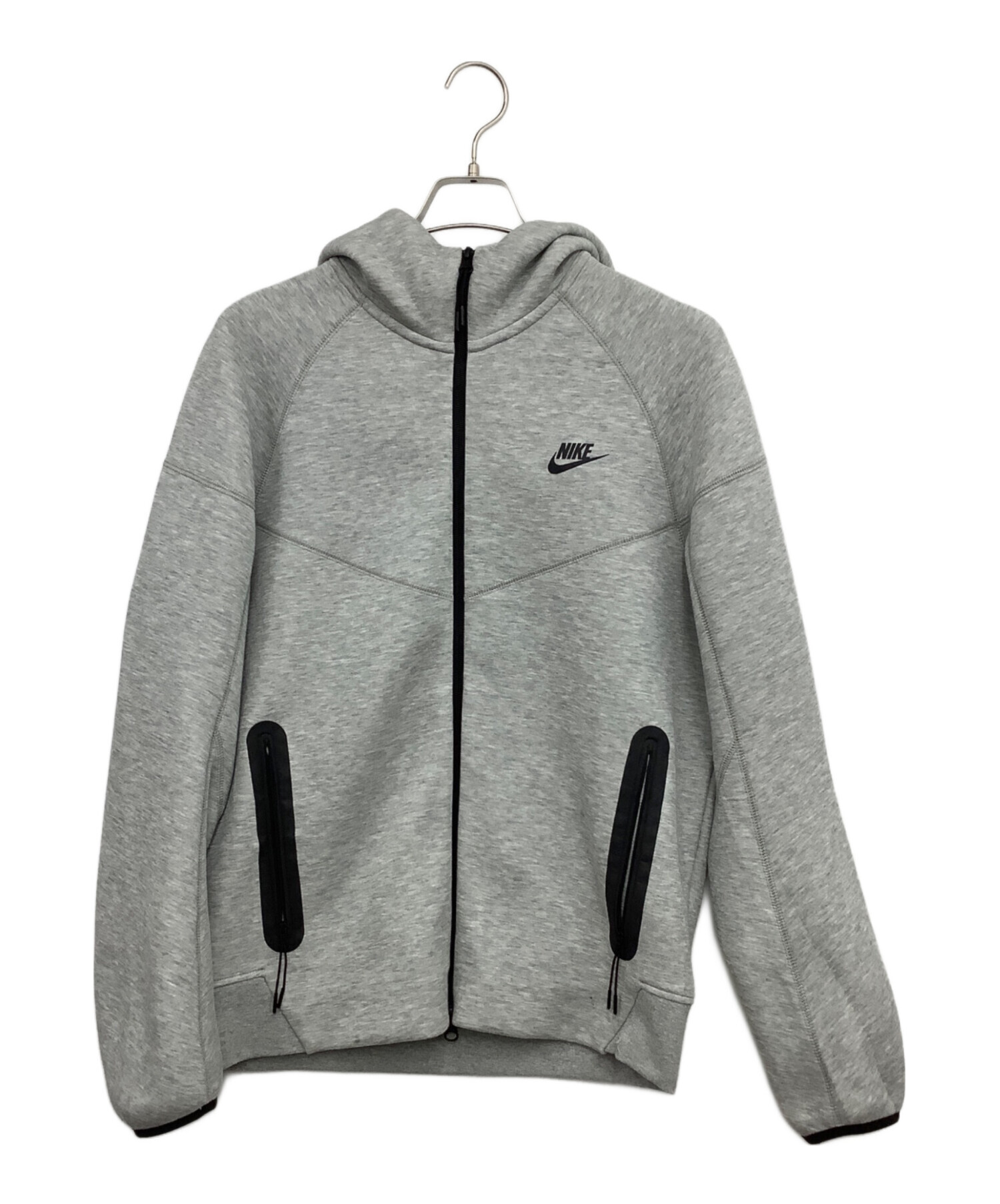 中古・古着通販】NIKE (ナイキ) ジップパーカー グレー サイズ:L 