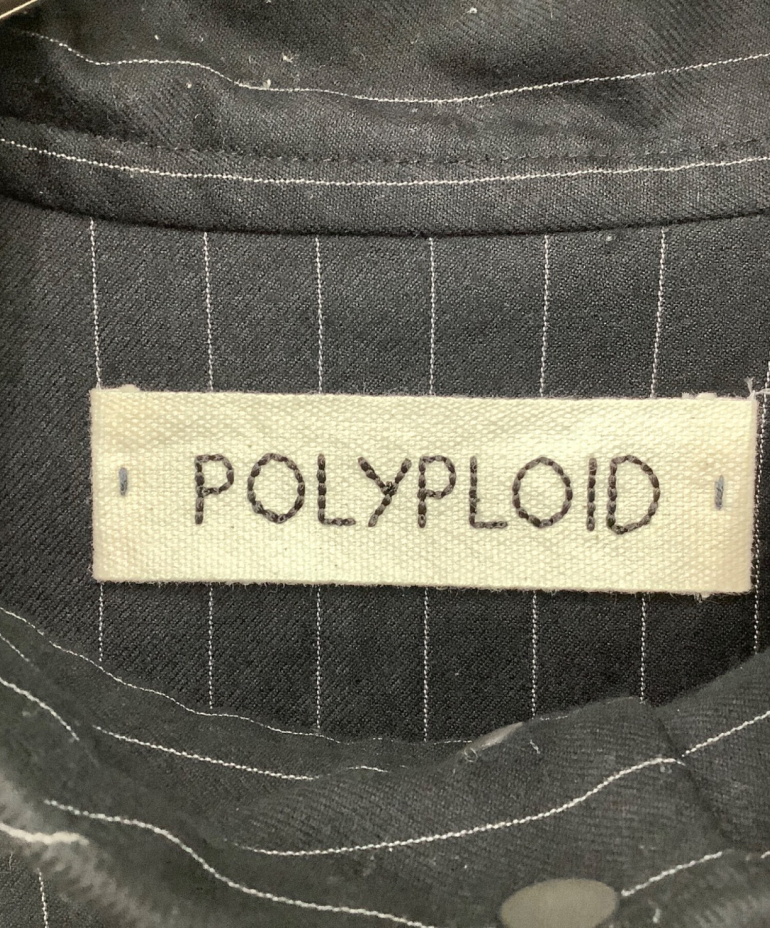 中古・古着通販】POLYPLOID (ポリプロイド) プルオーバージャケット