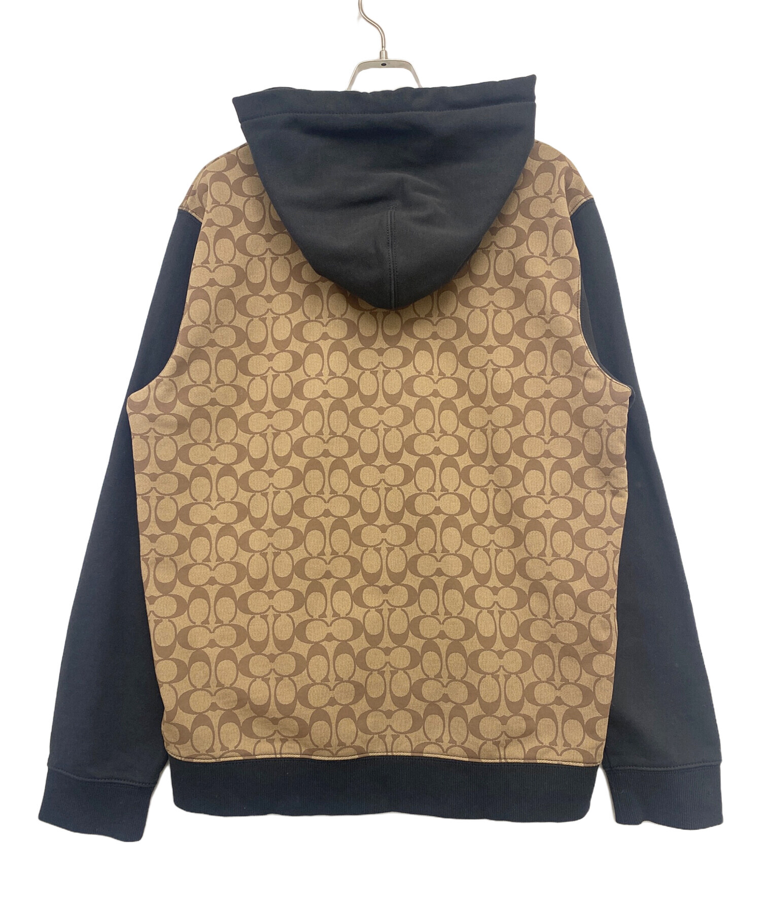 中古・古着通販】COACH (コーチ) フルジップ フーディー ブラック 