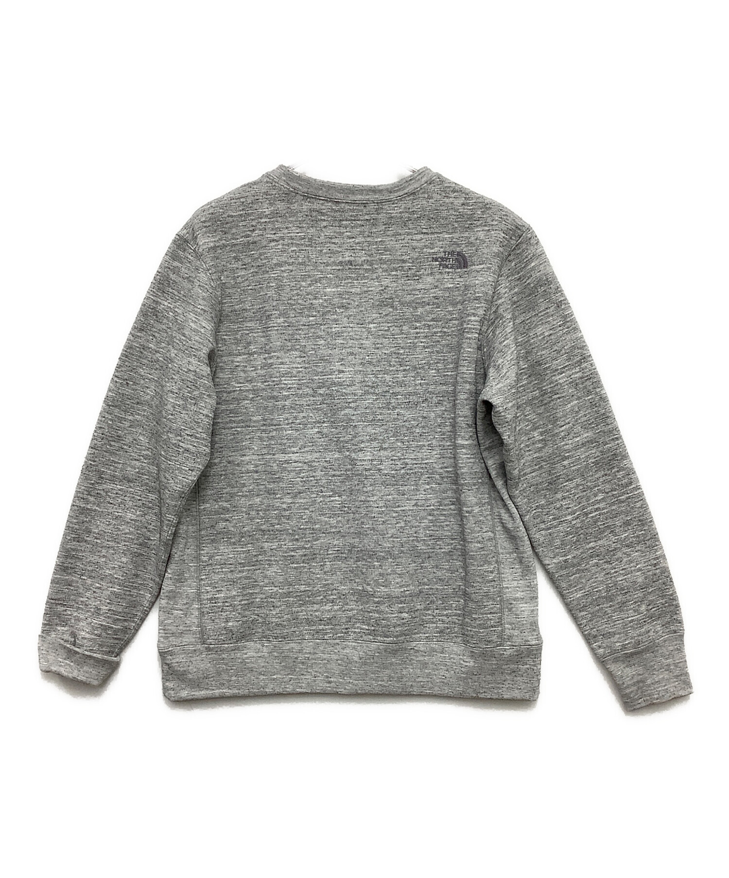 に*け様 THE NORTH FACE グレー スウェット NTW12141 中古・古着通販】THE NORTH FACE (ザ ノース フェイス) スウェット