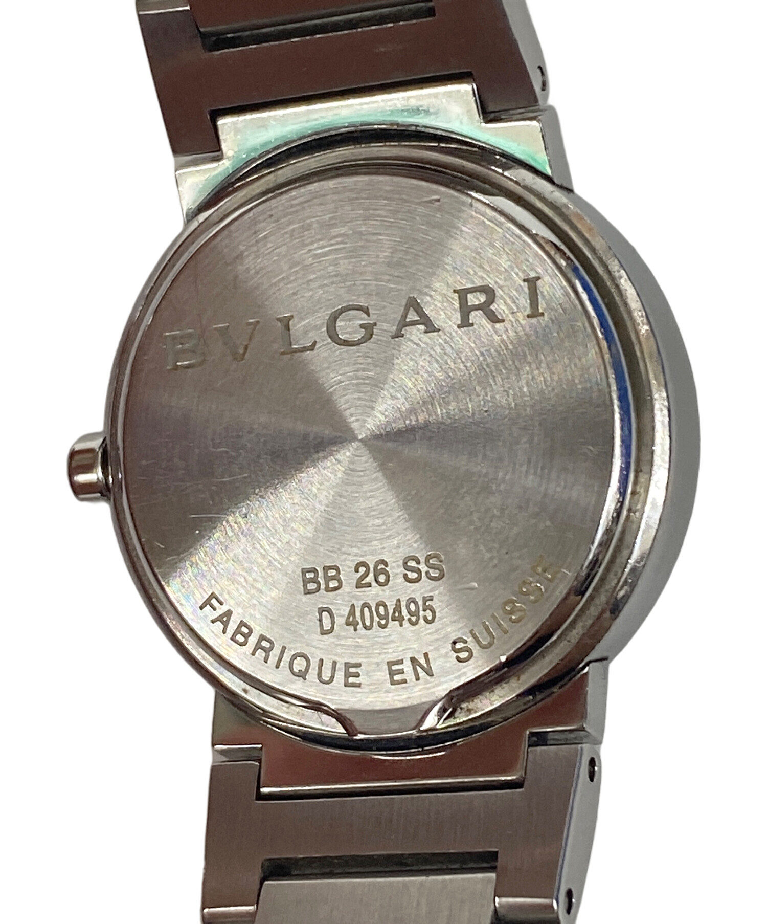 中古・古着通販】BVLGARI (ブルガリ) 腕時計 ブラック｜ブランド・古着