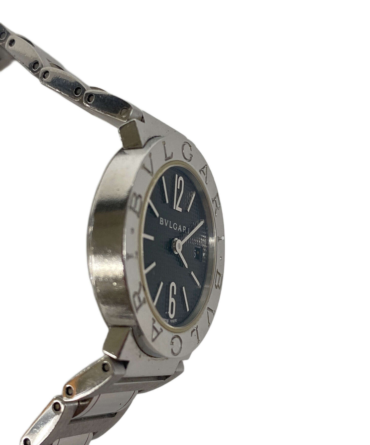 中古・古着通販】BVLGARI (ブルガリ) 腕時計 ブラック｜ブランド・古着