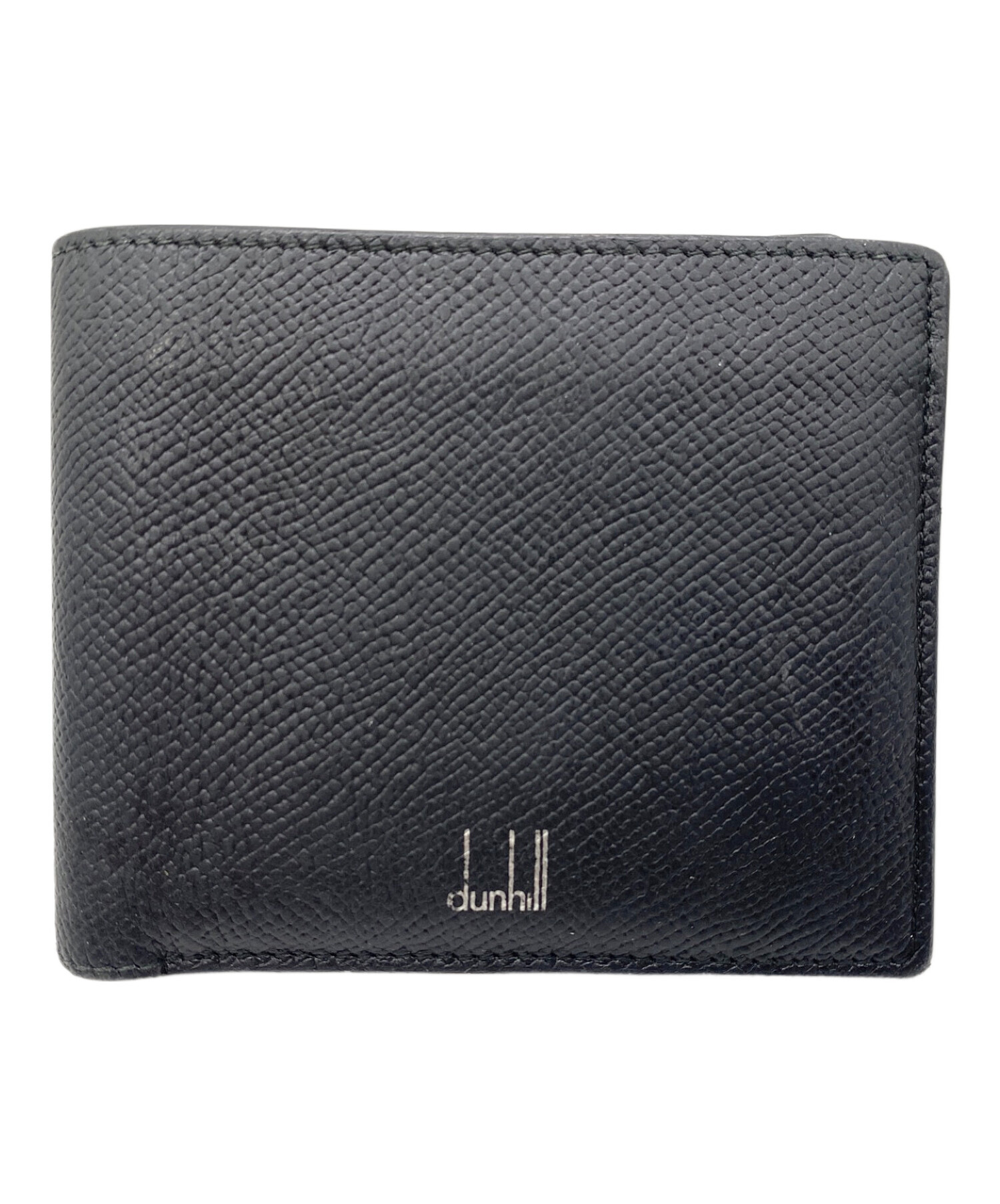 中古・古着通販】dunhill (ダンヒル) 2つ折り財布 ブラック｜ブランド 
