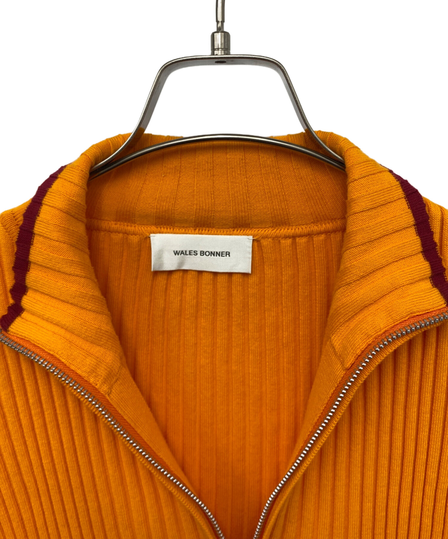 中古・古着通販】WALES BONNER (ウェールズボナー) ジップアップニット