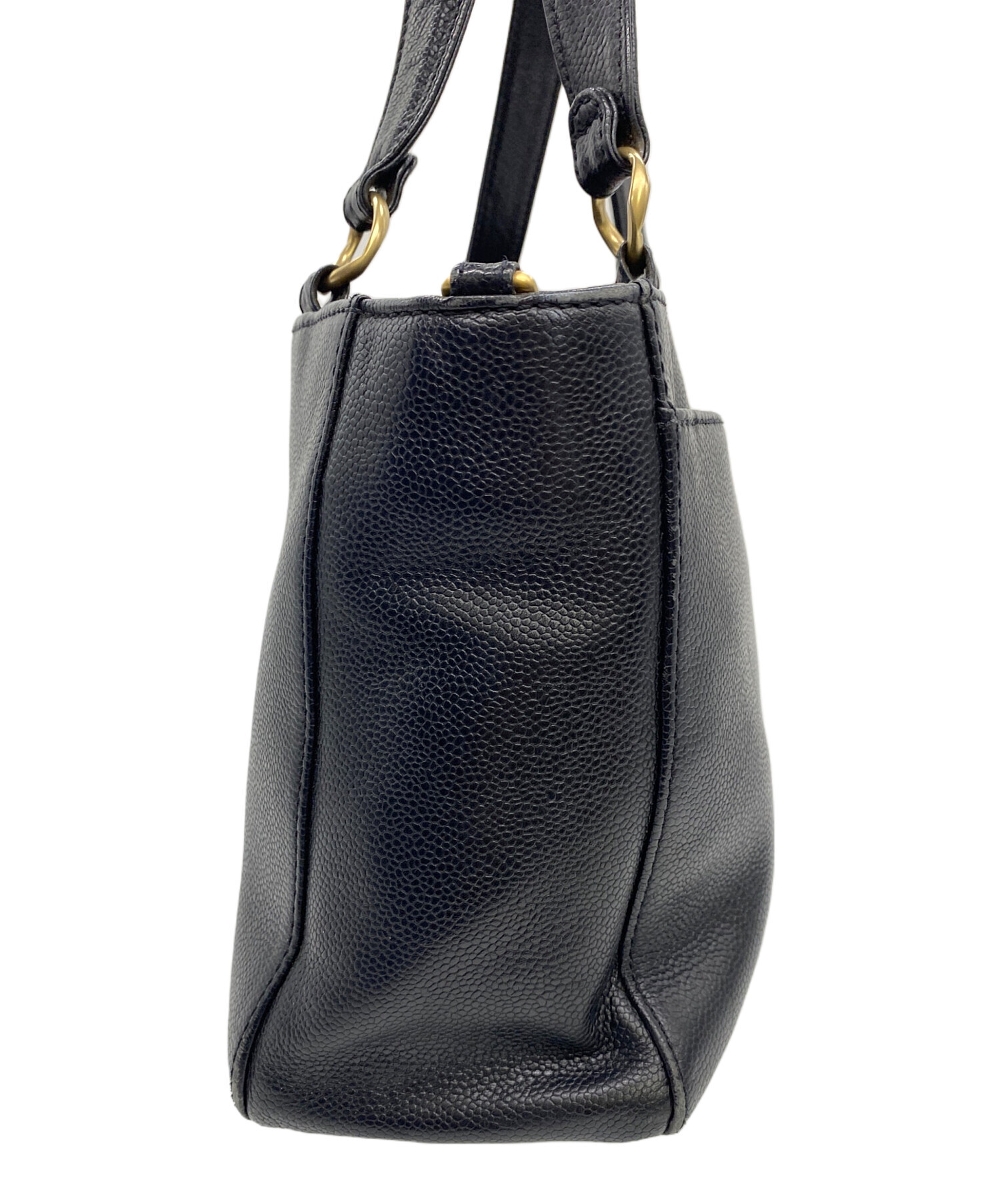 中古・古着通販】CHANEL (シャネル) トートバッグ ブラック｜ブランド