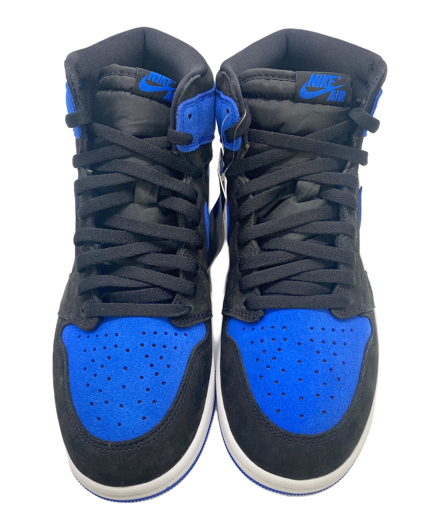 中古・古着通販】NIKE (ナイキ) ハイカットスニーカー ネイビー 