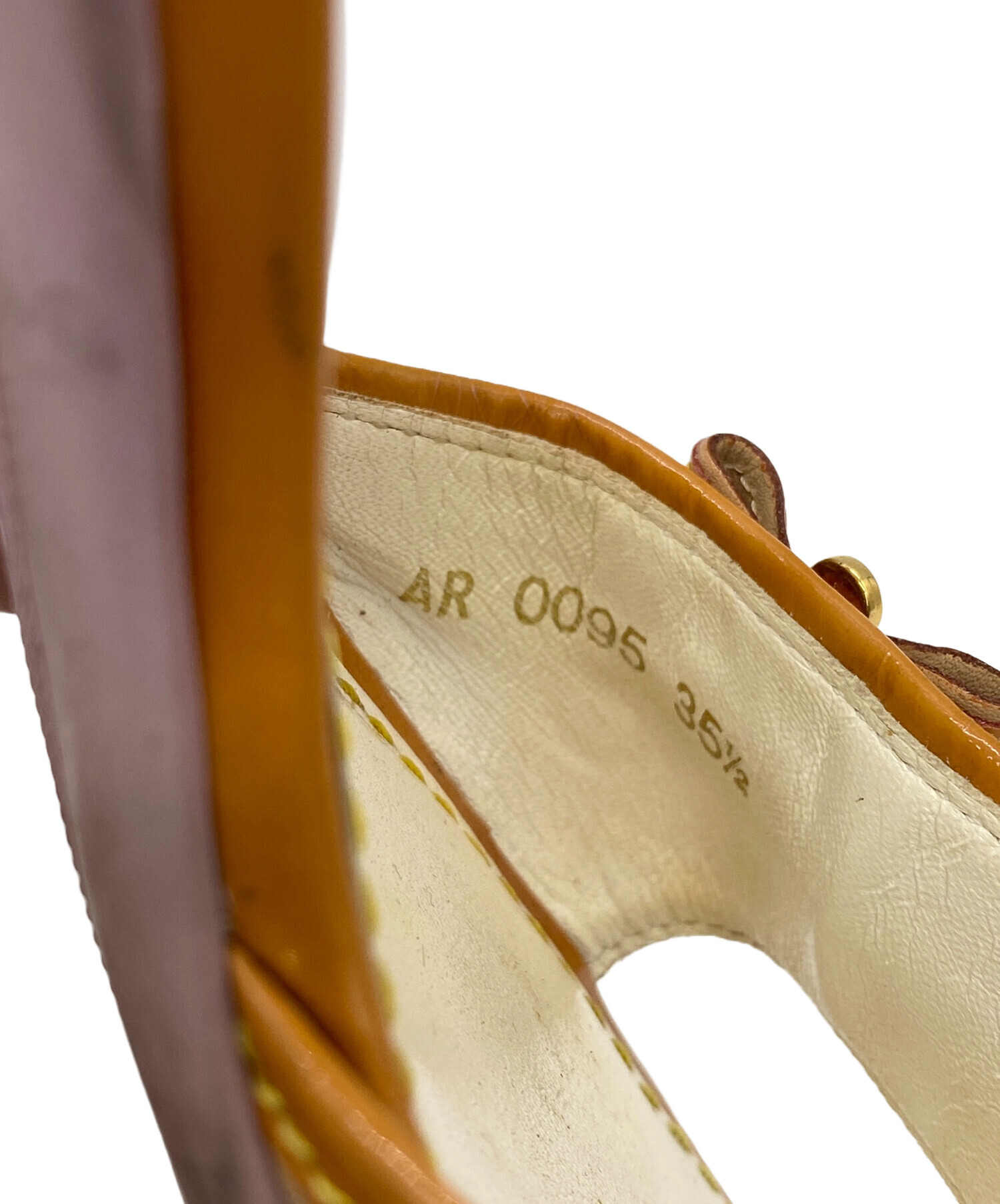 中古・古着通販】LOUIS VUITTON (ルイ ヴィトン) サンダル ベージュ